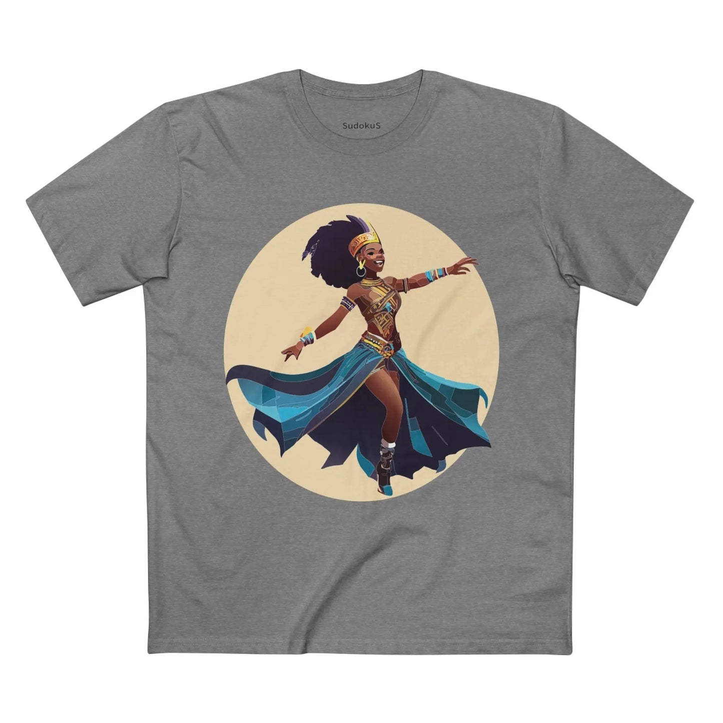 Dancer Graphic Unisex 100 Cotton Staple Tee 10