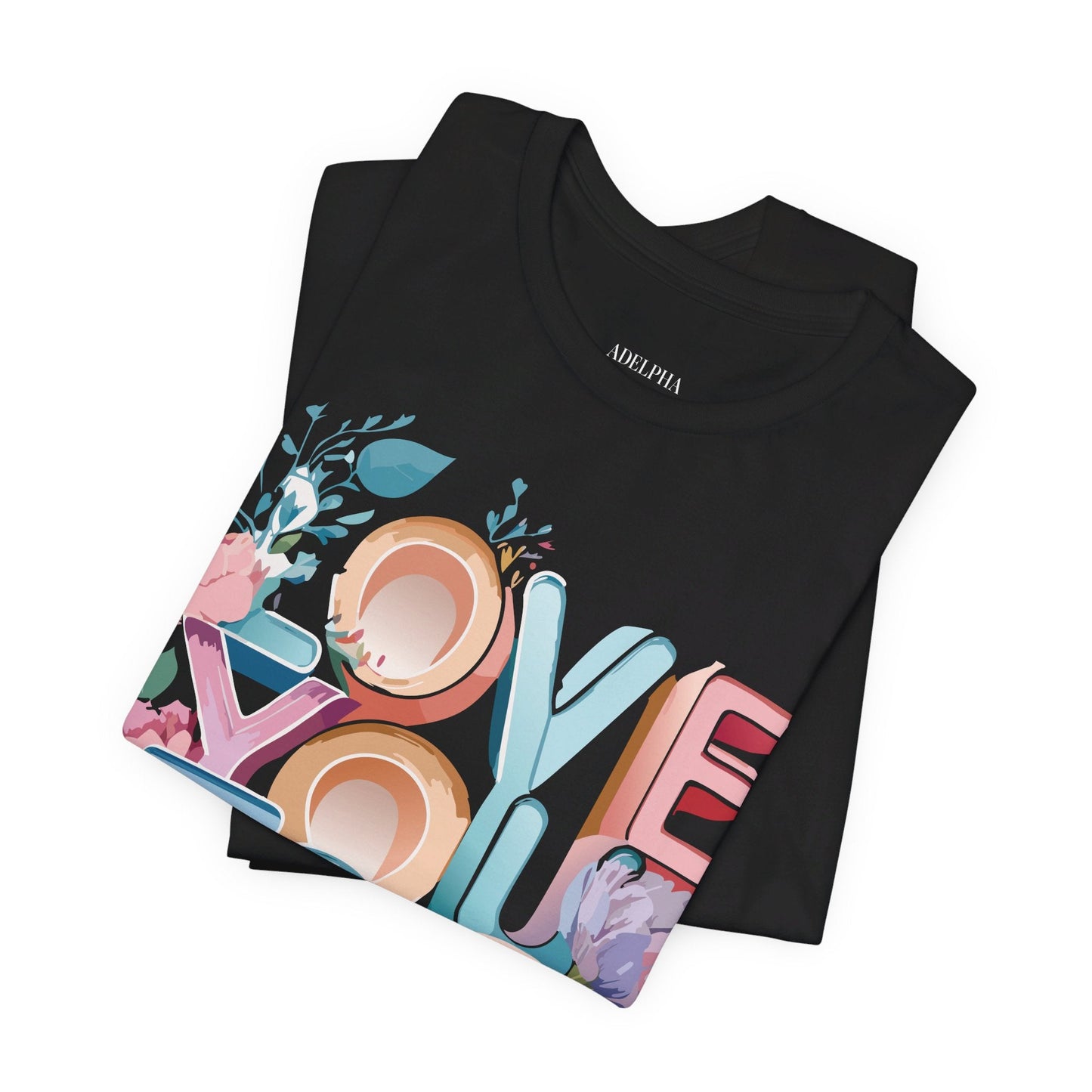 Adelpha Valentine Graphic T Shirt Unisex Jersey Short Sleeve Vintage Inspired Art Design