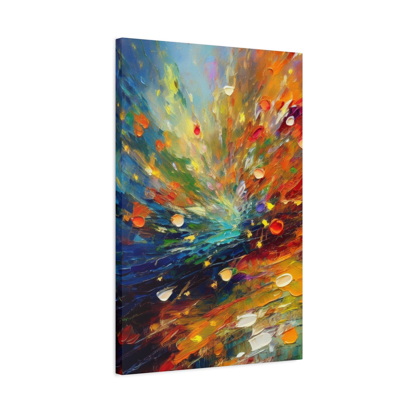 Abstract Oil Painting Print Canvas 20x24,20x30,24x30 24x32,24x36,30x40 32x48,36x48,40x60 Pine-Wood Inner Frame ABS-121