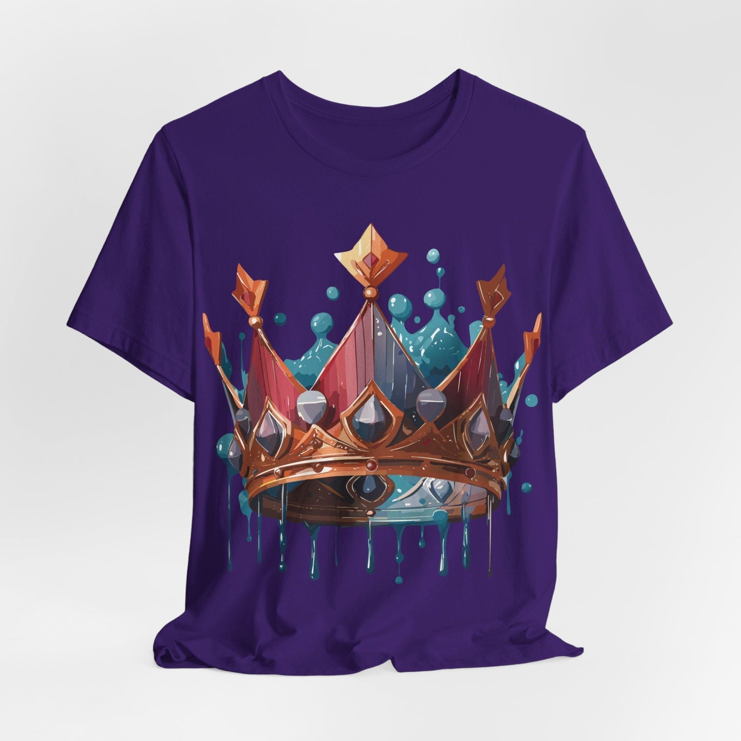 Crown Graphic Unisex 100 Cotton Vintage Artwork Tee 7