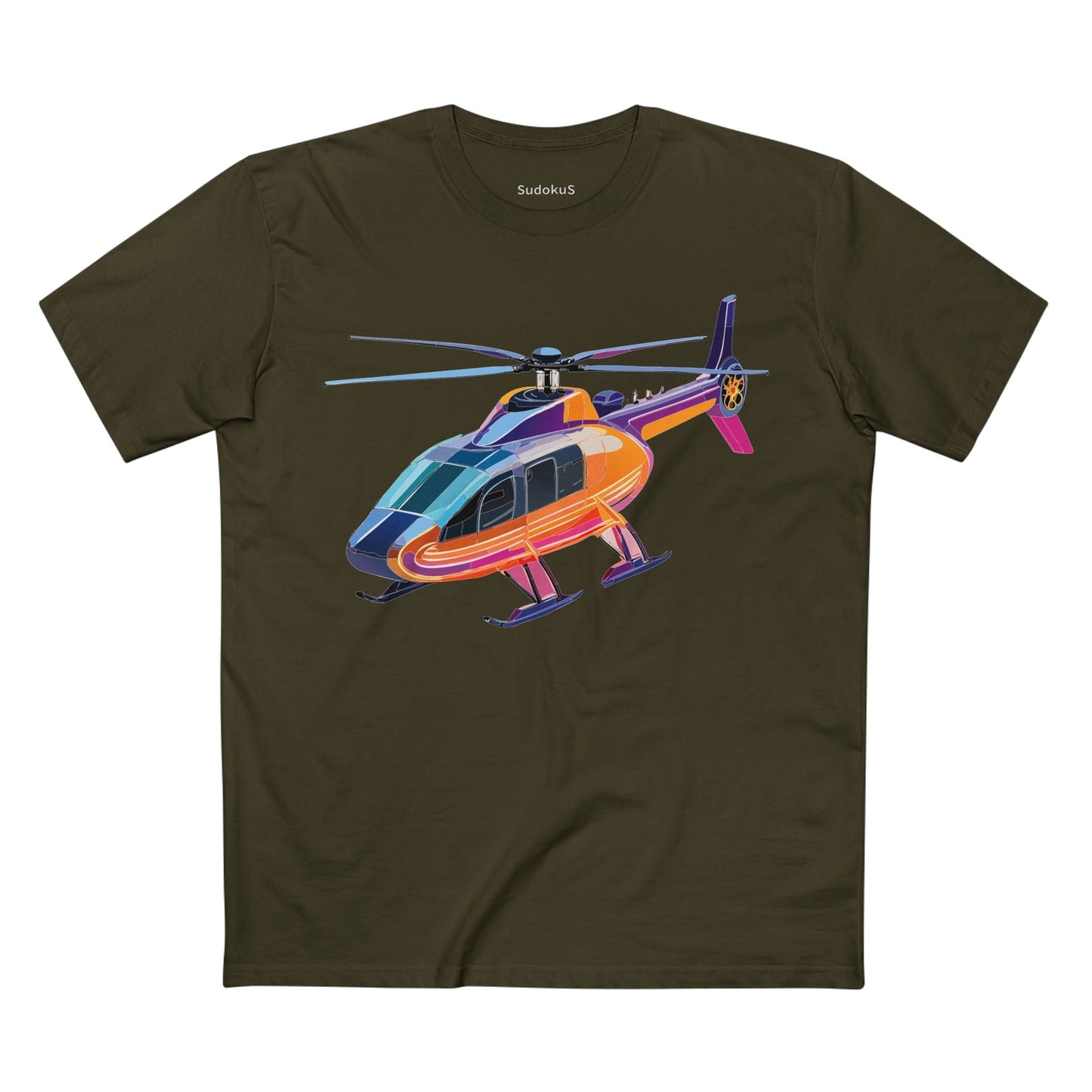 Chopper Graphic Unisex 100 Cotton Staple Tee 15
