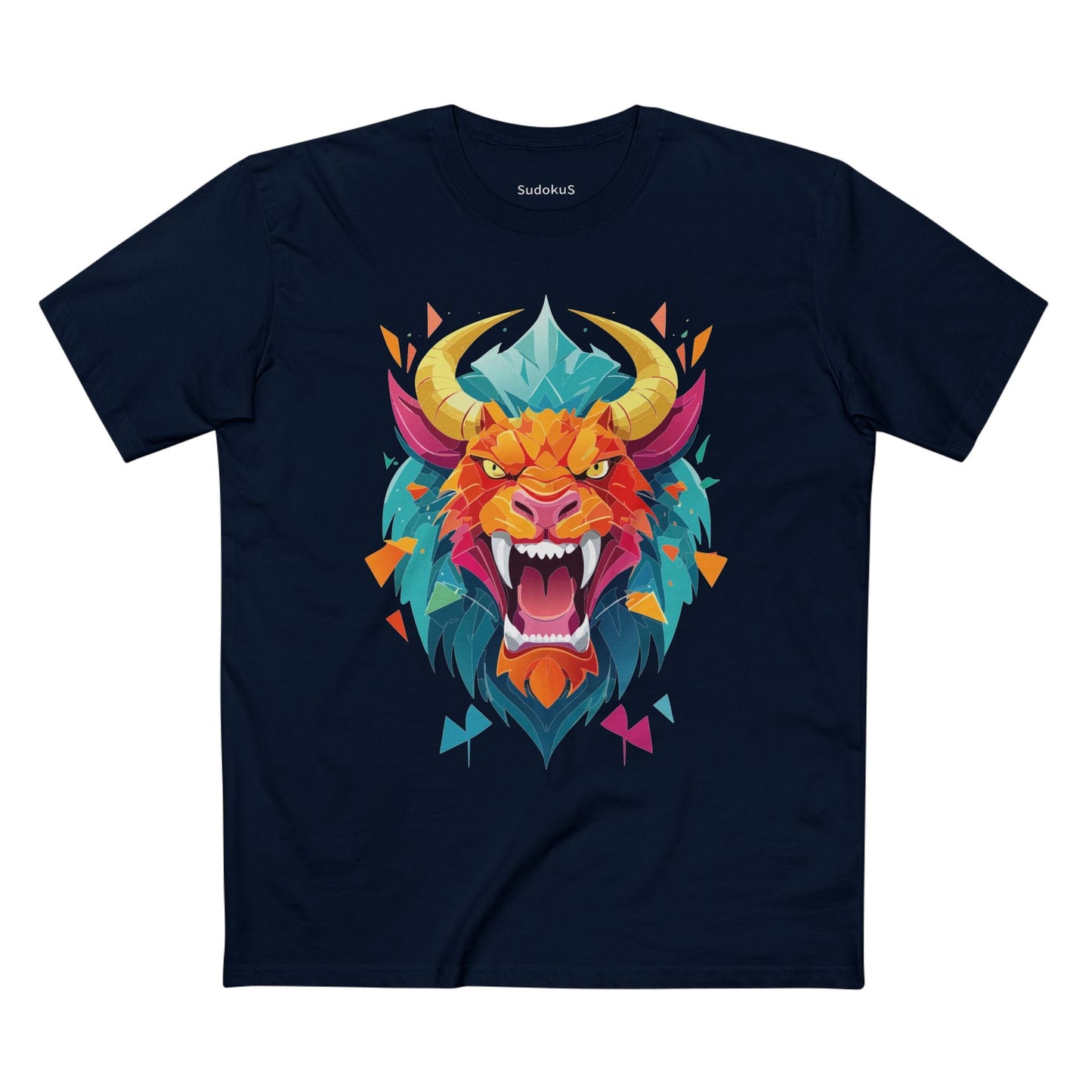 Cartoon Monsters Graphic Unisex 100 Cotton Staple Tee 16