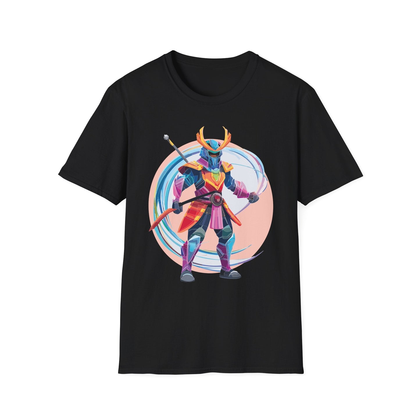 Samurai Shirt Unisex Softstyle T Shirt Gildan 64000 Ring Spun Cotton Tee For Everyday Comfort