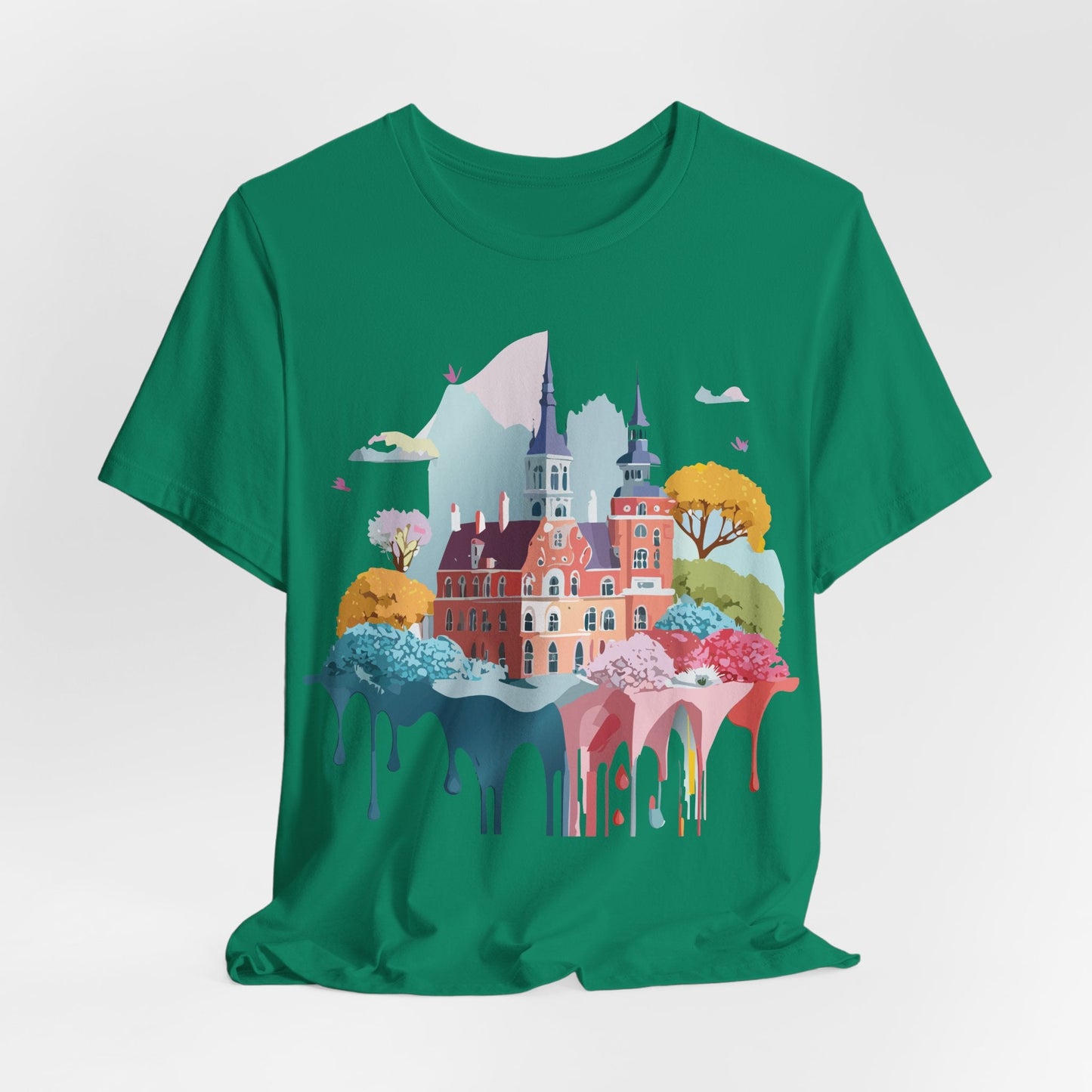 Germany Tourist Graphic Tee Unisex Vintage Inspired Design Short Sleeve
