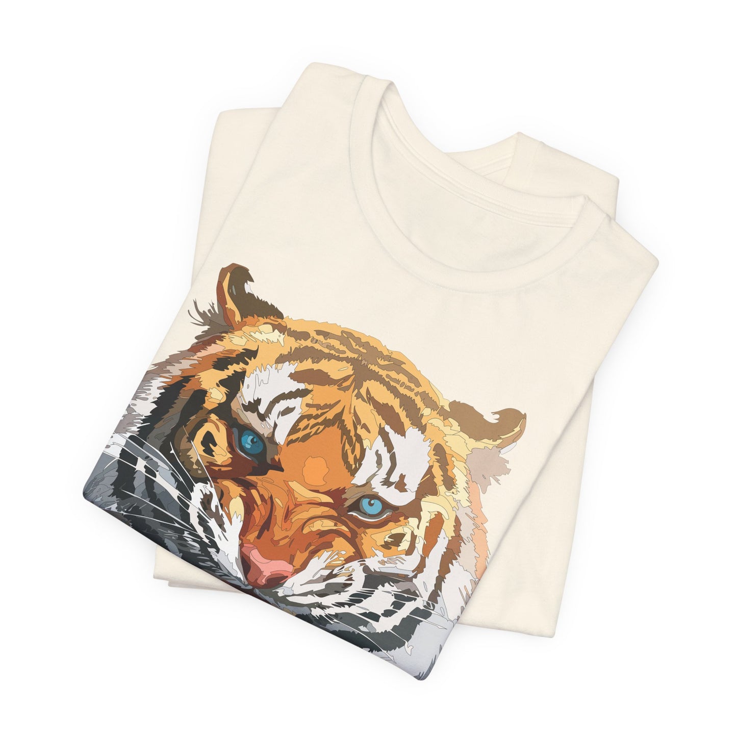 Tiger Shirt, Animal Shirt, T-Shirt with Tiger, Art Design Tee, Wild Animals Tees, Safari T-Shirt, Graphic Design Tee 15