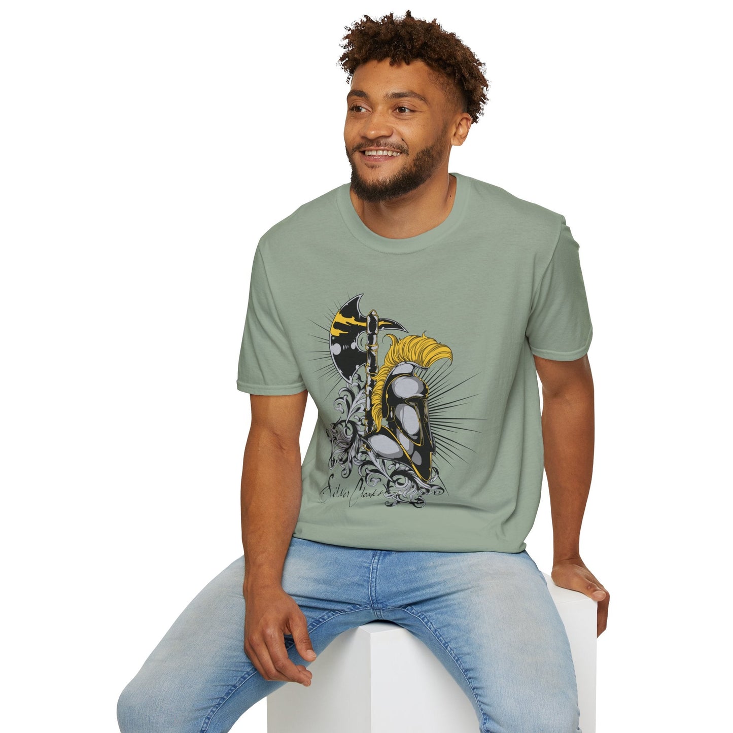 Unisex Art Graphic Shirt 100 Percent Ring Spun Cotton Softstyle Tee For Everyday Comfort And Style