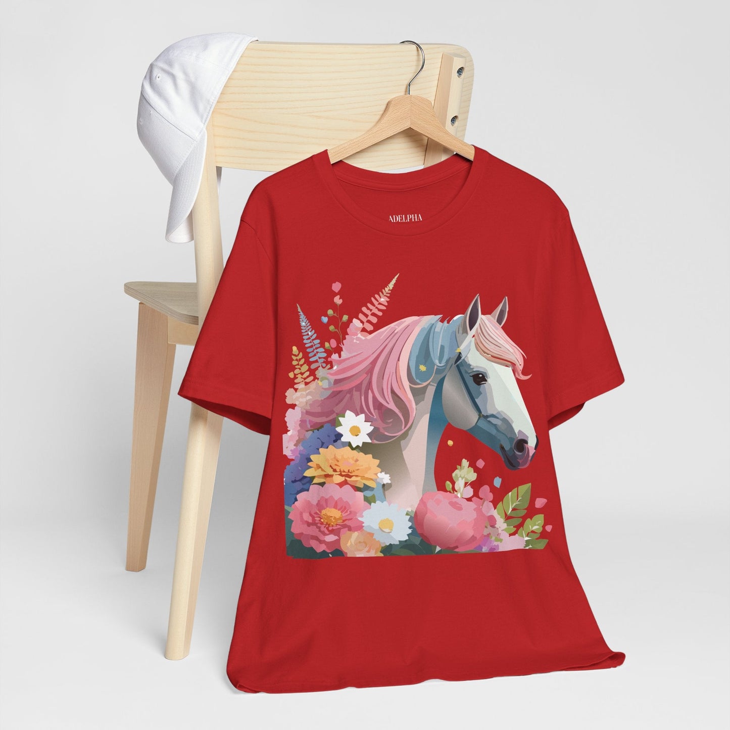 Horse Graphic Unisex 100 Cotton Vintage Animal Art T-Shirt 3