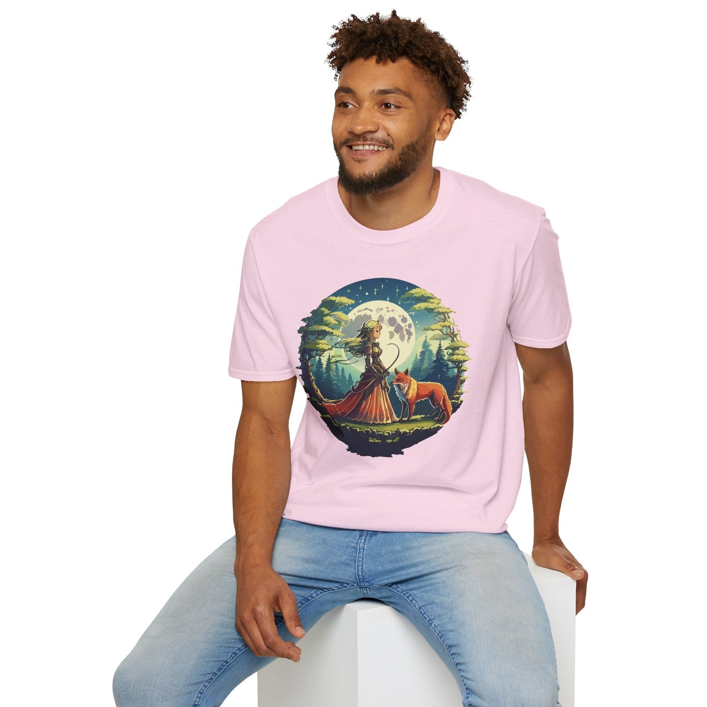 Womens Graphic T Shirt Art Design Tee Softstyle 64000 Gildan Unisex Cotton Comfort Tee