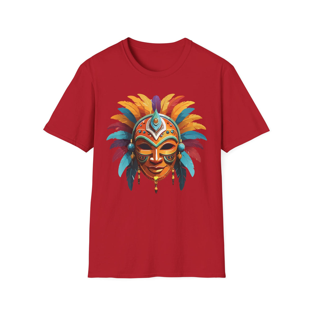 Mask Masquerade Carnival Graphic Tee Gildan Unisex 100 Cotton Tee Shirt m36