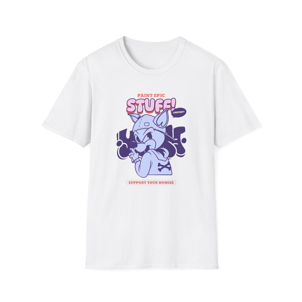 Funny Animals Cartoon Graphic Tee Gildan Unisex 100 Cotton Tee Shirt f303