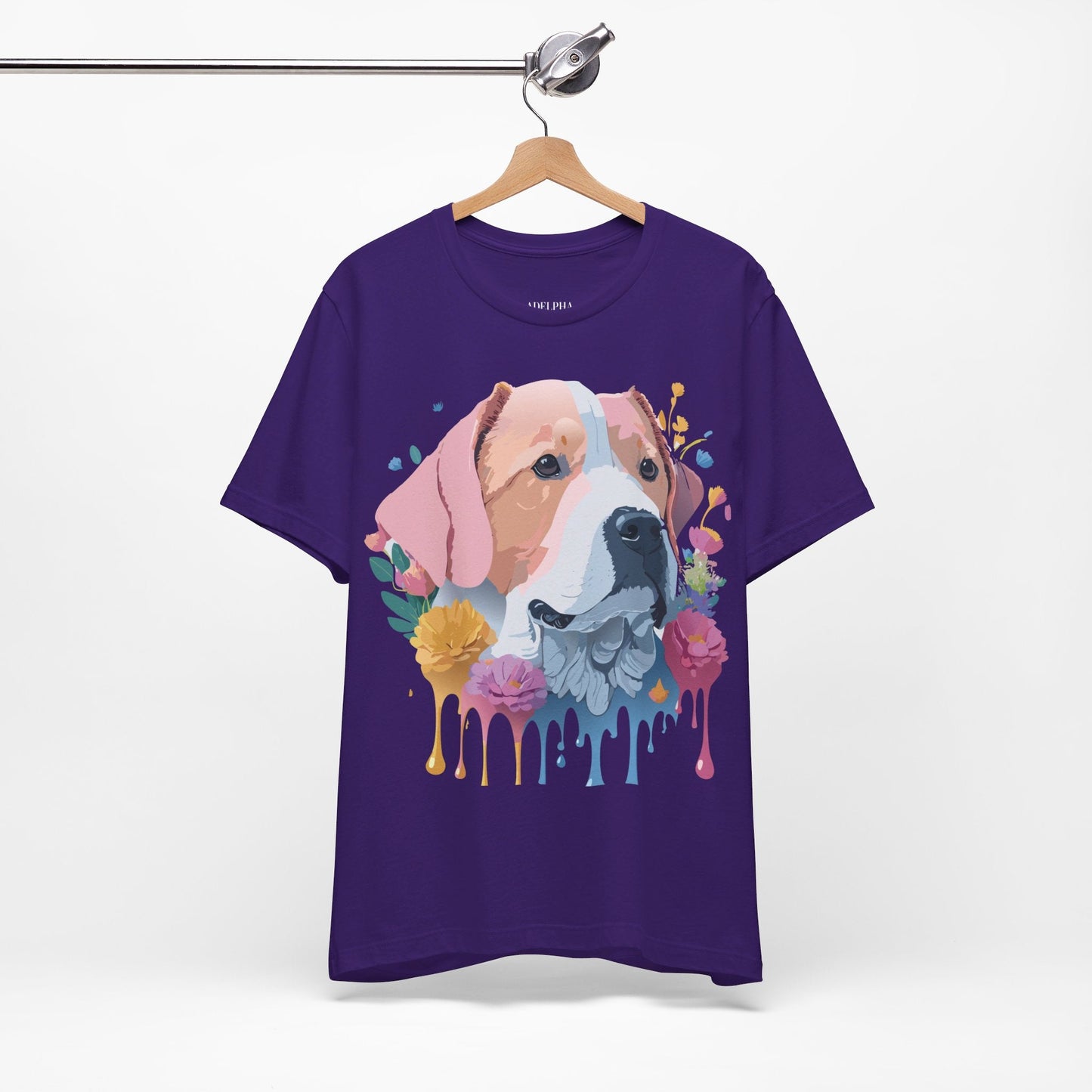 Dog Graphic Unisex 100 Cotton T-Shirt 9