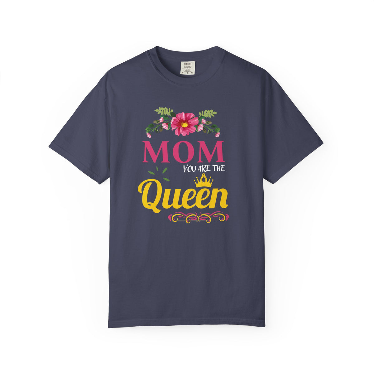 Mom T-shirt Mother's Day Mama Tee Unisex Comfort Colors Garment-Dyed Cotton h13