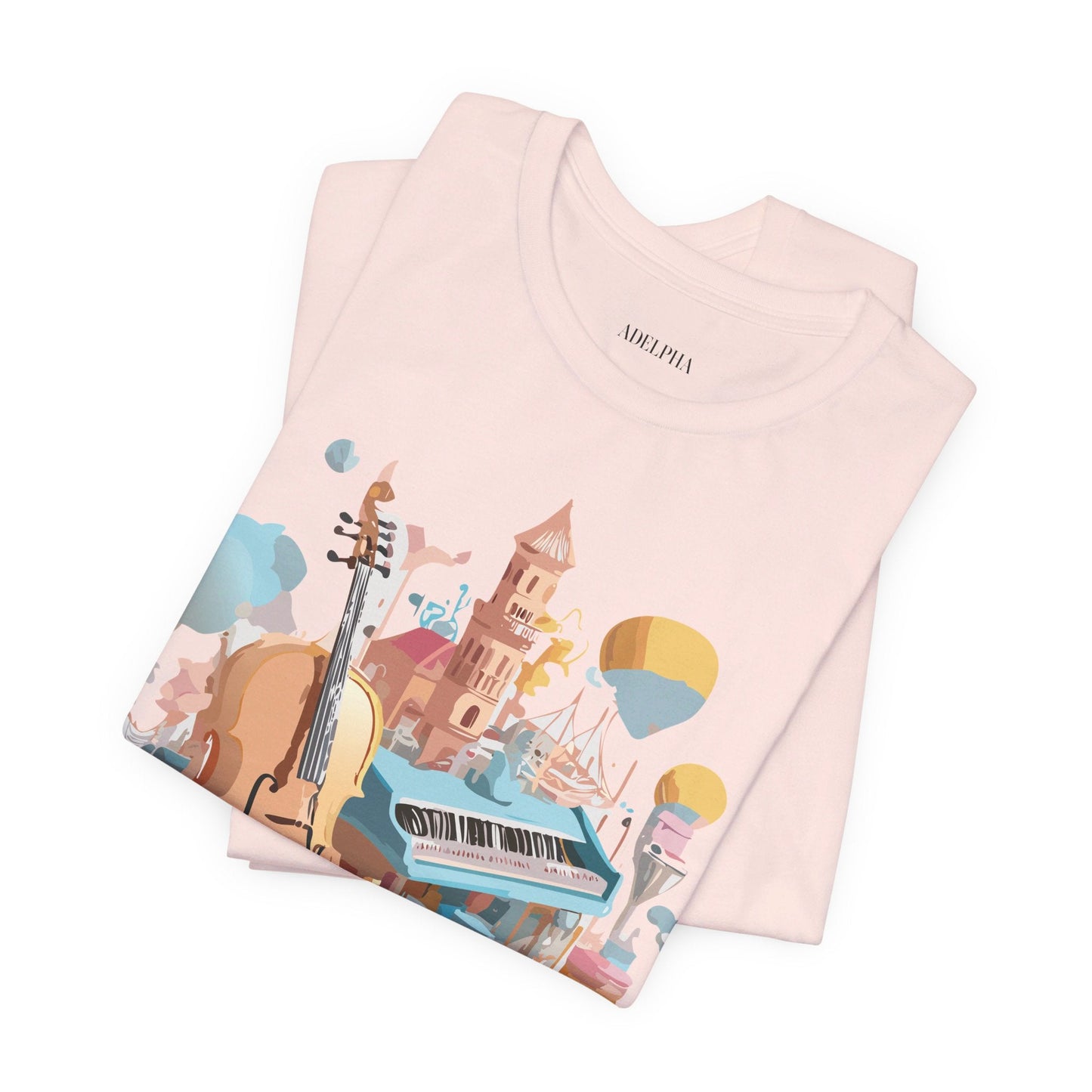 Adelpha Graphic Tee Unisex Short Sleeve Art Design Shirt Vintage Inspired Artwork Premium Quality