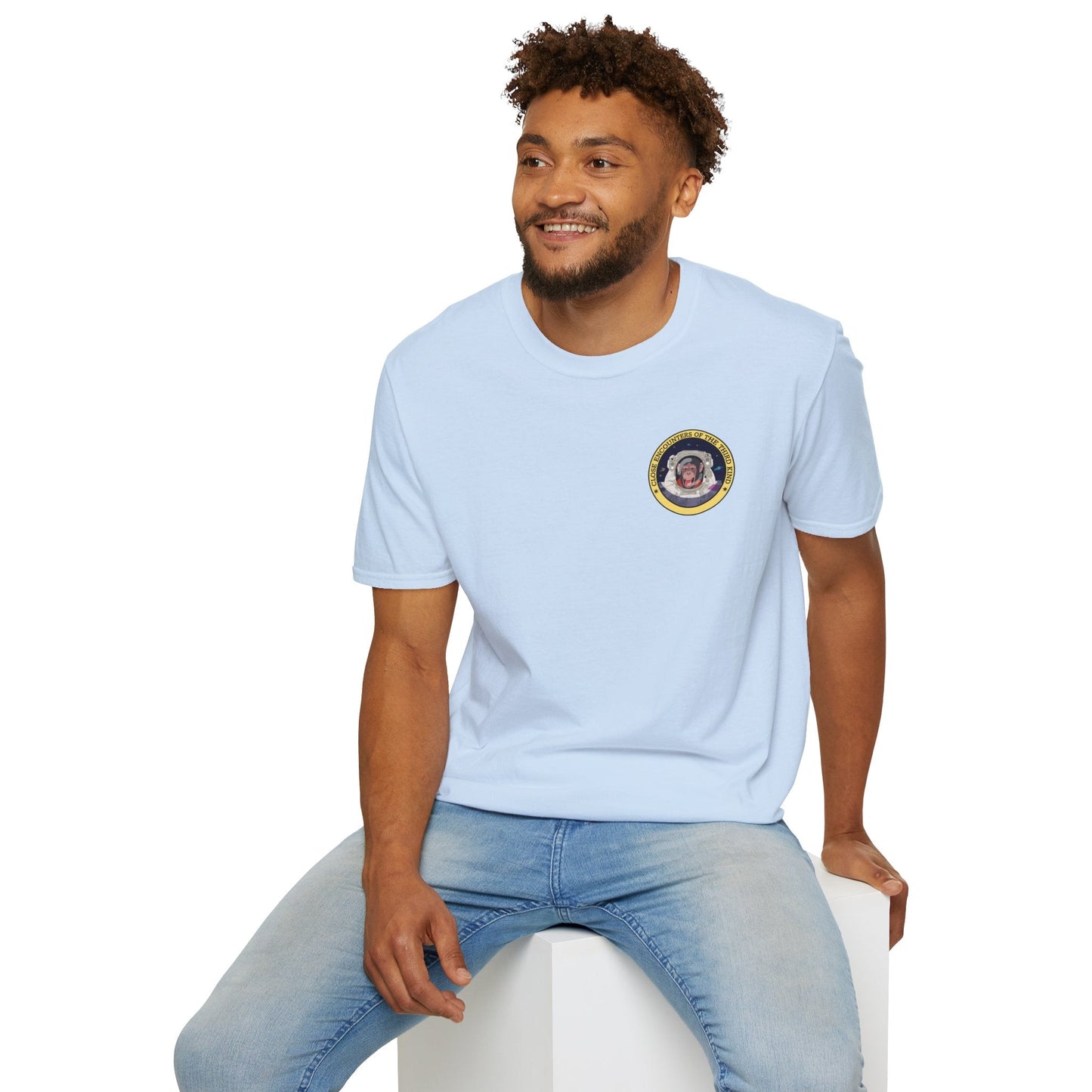 Funny T Shirts UFO Tees Funny Aliens Shirt Small Logo  8