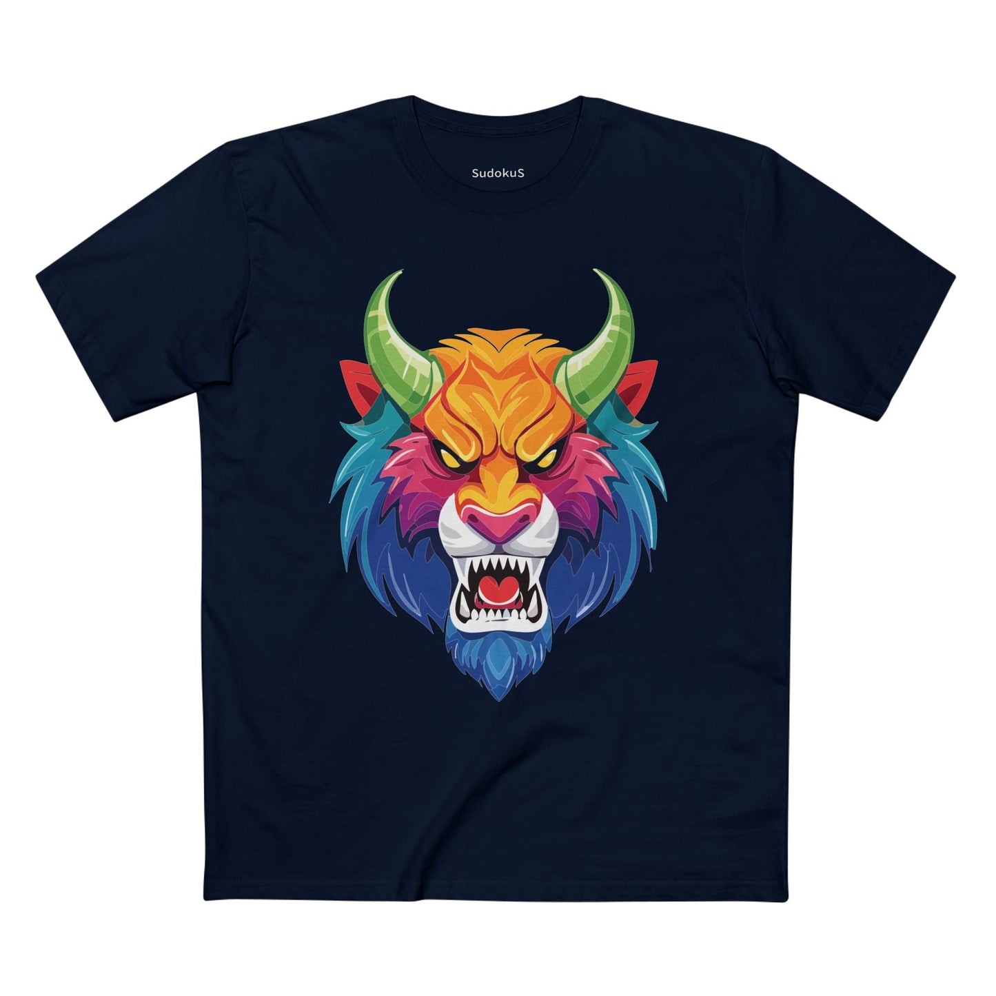Cartoon Monsters Graphic Unisex 100 Cotton Staple Tee 22