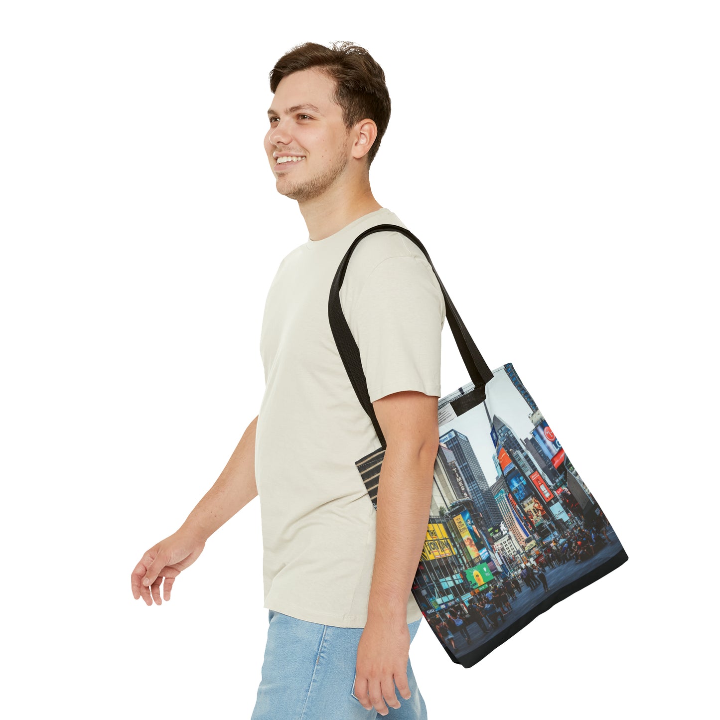 Canvas-Tasche mit New-York-City-Print 