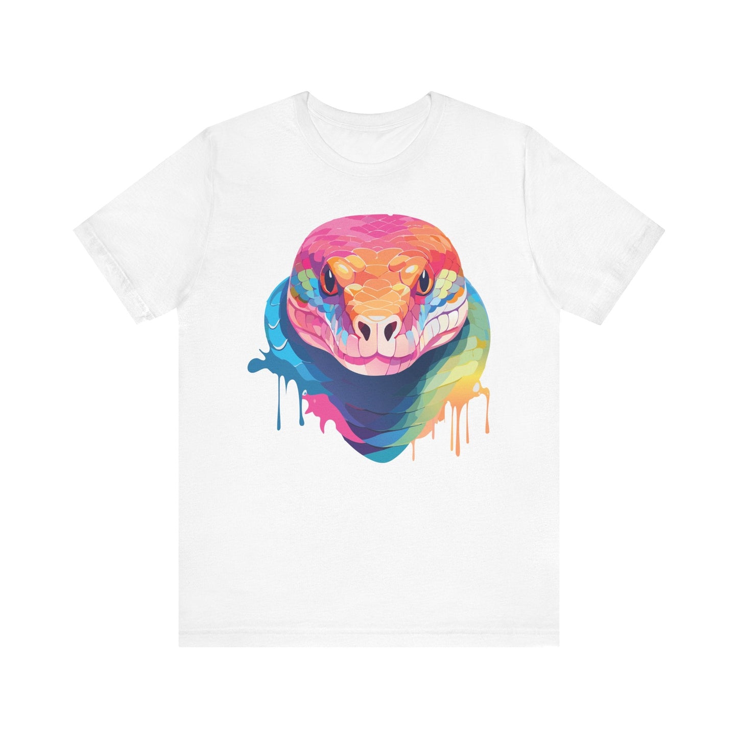 Unisex Animal Shirt With Art Design Wild Animals Graphic Print Casual Short Sleeve Tee