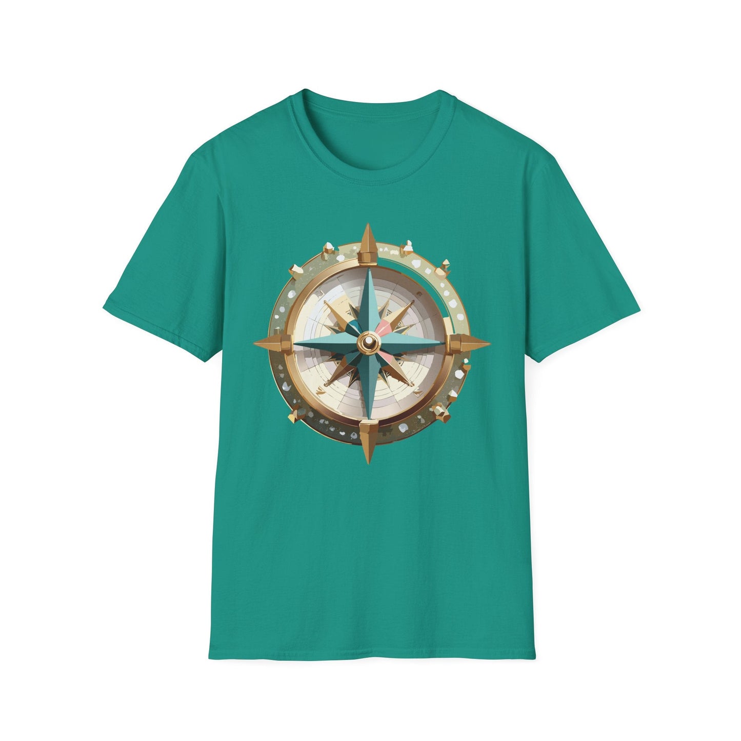 Compass Navigator Graphic Tee Unisex 100 Cotton 1