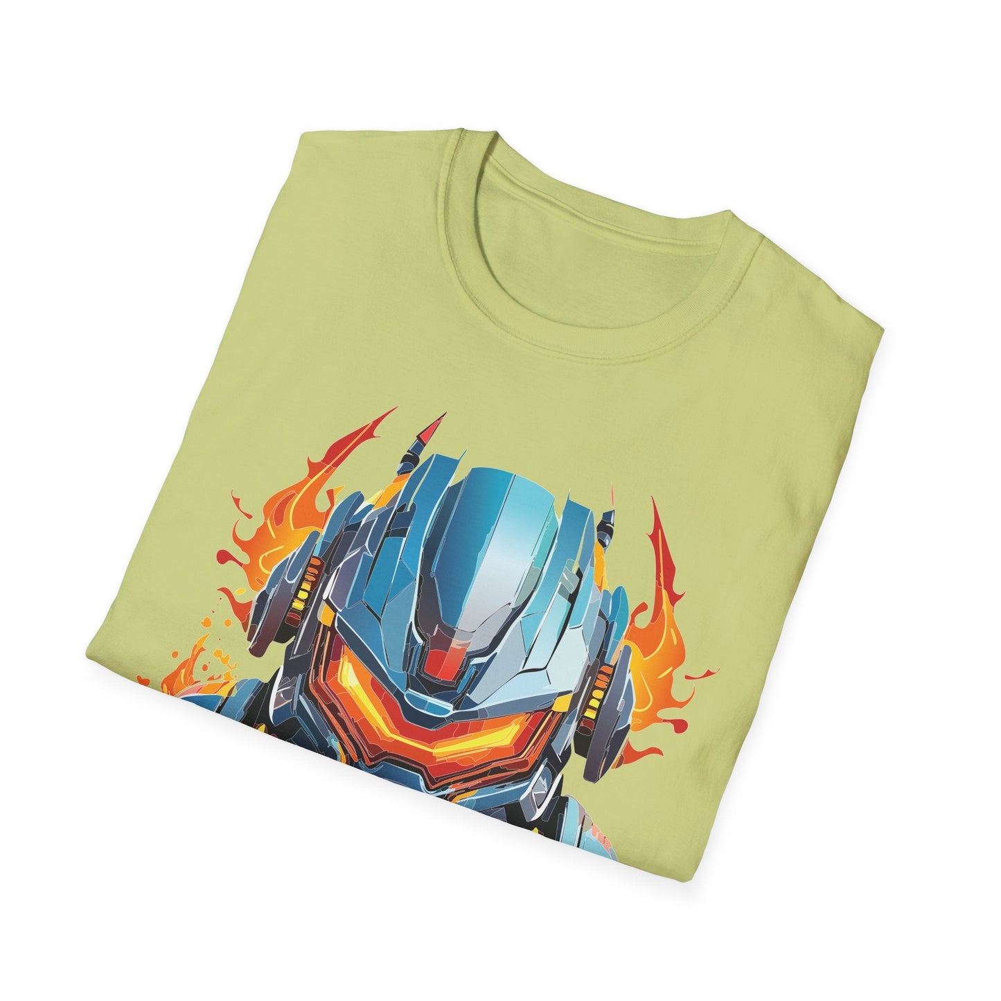 Cyborg Tee Unisex Robot Terminator Shirt Softstyle Gildan 64000 Short Sleeve Art Design