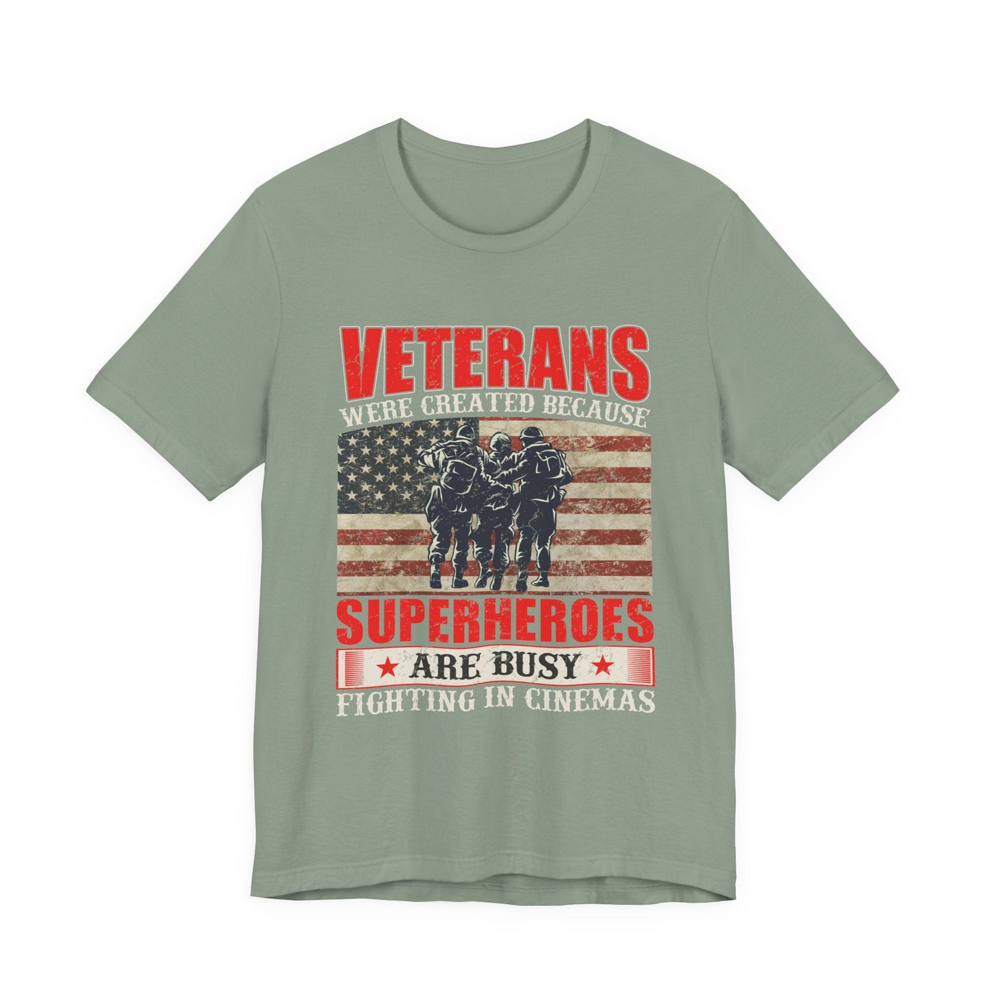 Army Veteran Patriotic Graphic Design Unisex Cotton T-Shirt v41