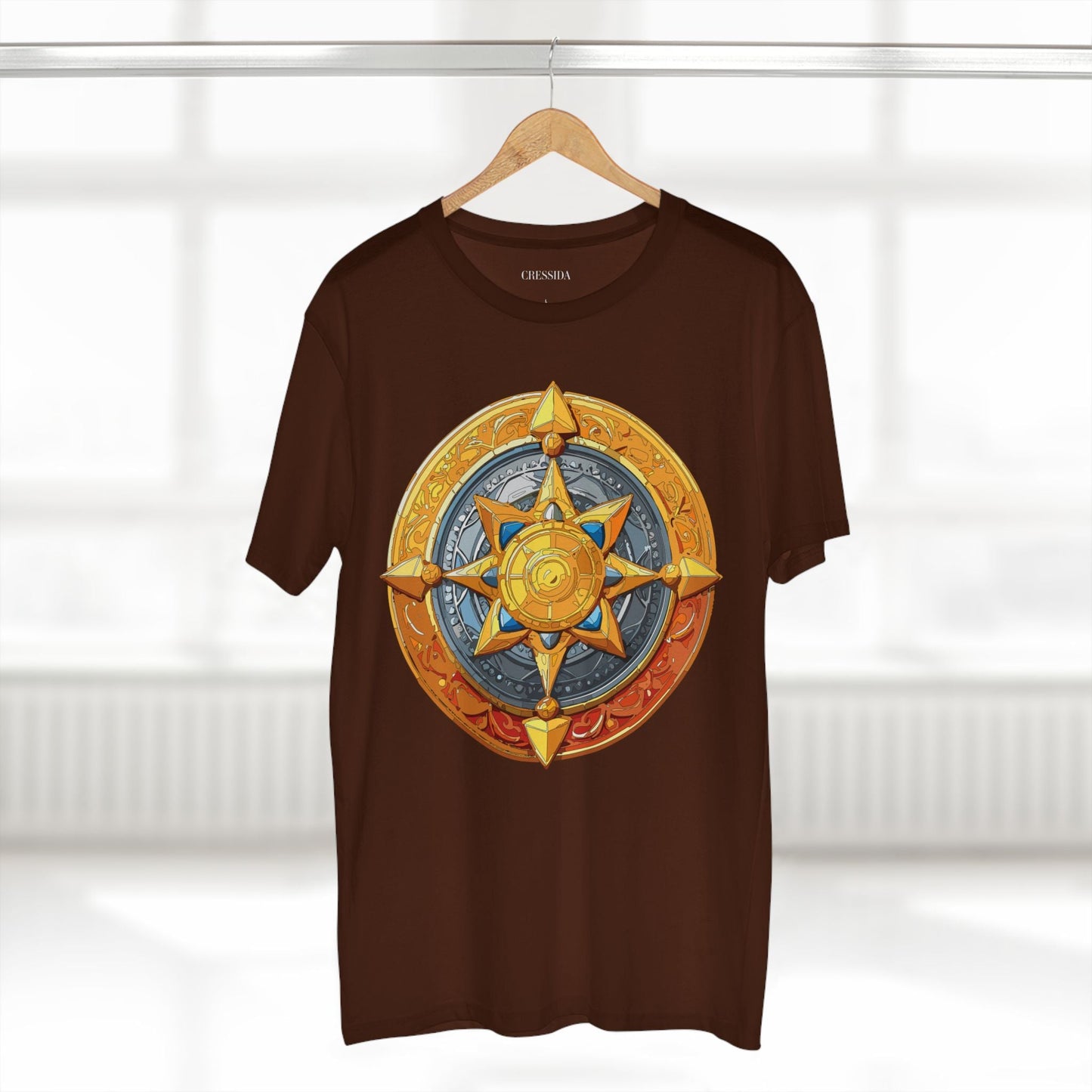 Antique Gold Coin Graphic Design T-Shirt Unisex 100 Cotton With Golden Print Artwork Tee 3
