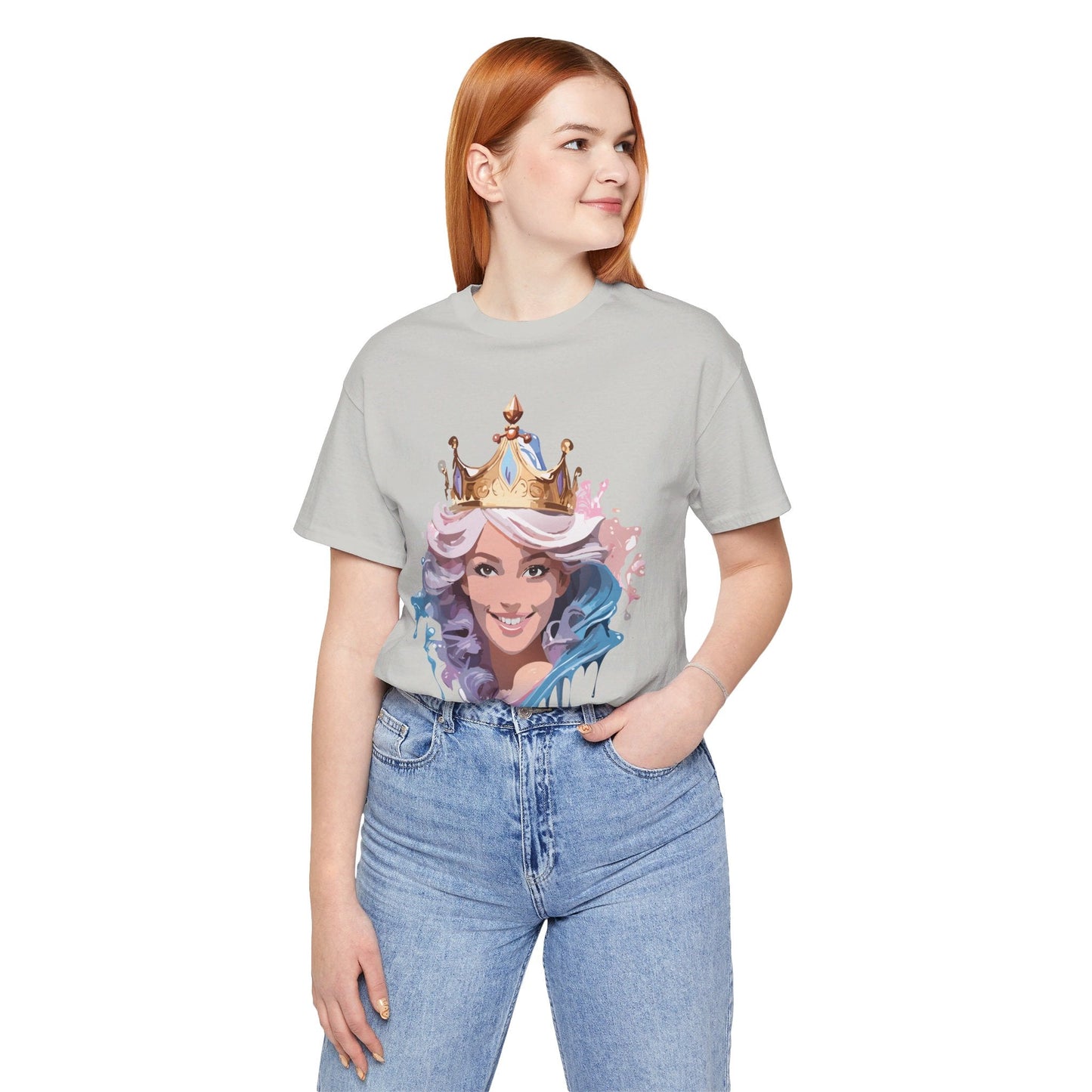 Queen Graphic Tee From Adelpha Vintage Inspired Art Design Unisex Jersey Short Sleeve