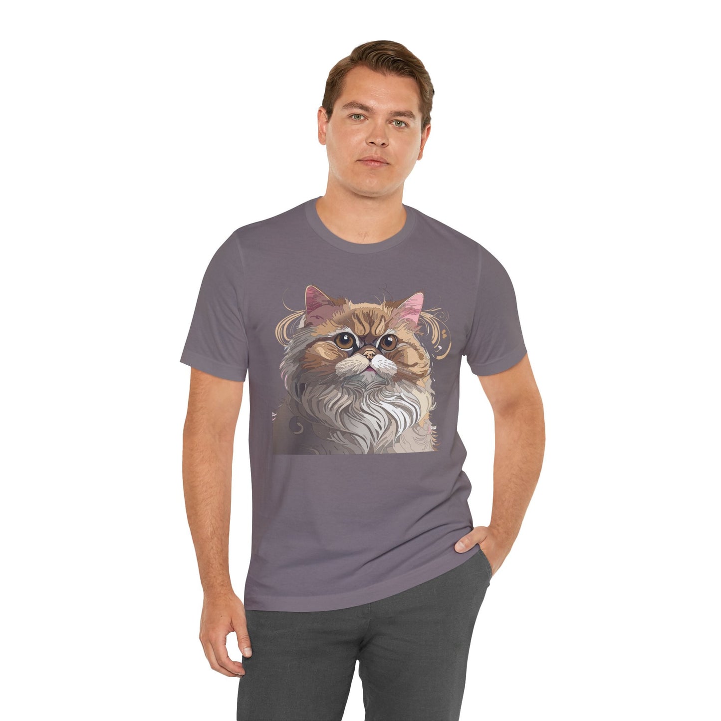 Unisex Animal Shirt With Animals Art Design Tee Short Sleeve Wildlife Print Tee Collection