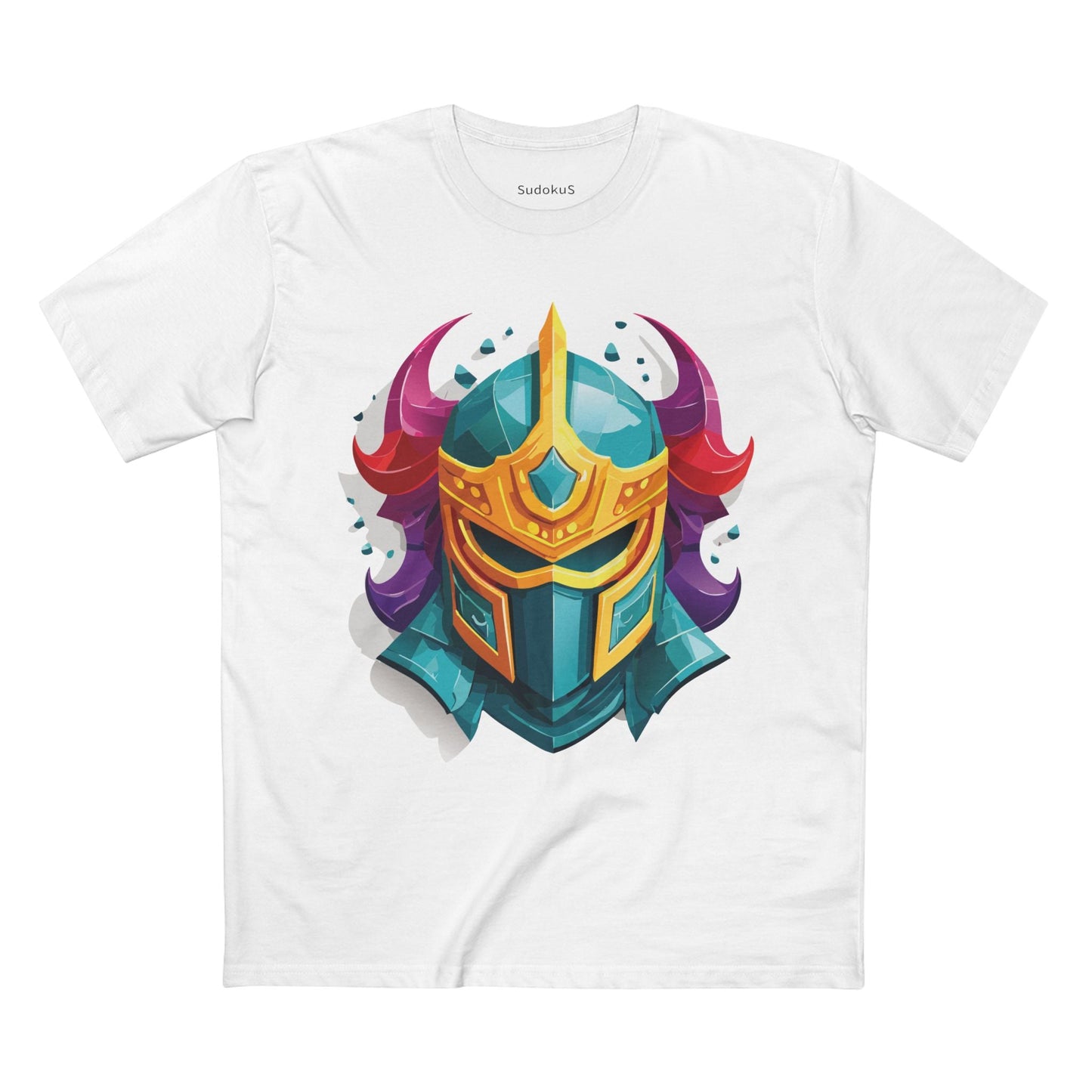Mask Graphic Unisex 100 Cotton Staple Tee 17