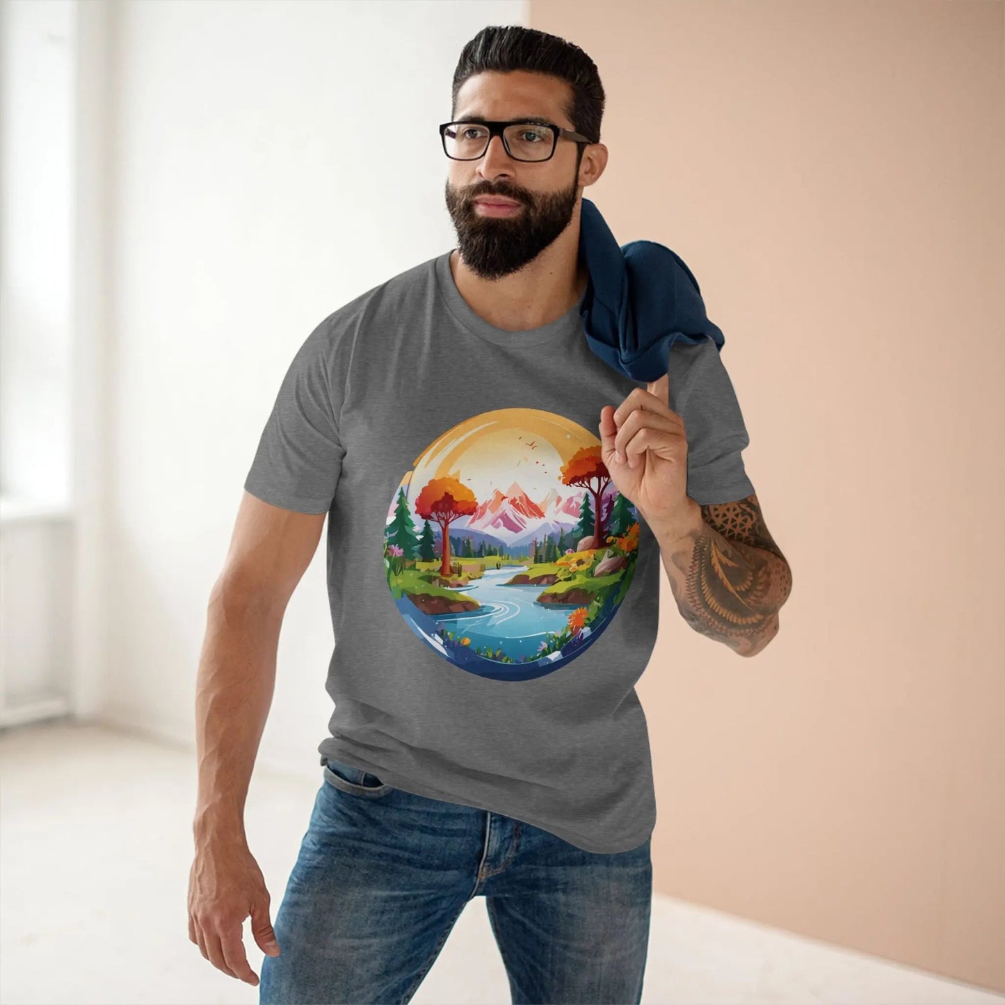 Fantasy Graphic Unisex 100 Cotton Staple Tee 18