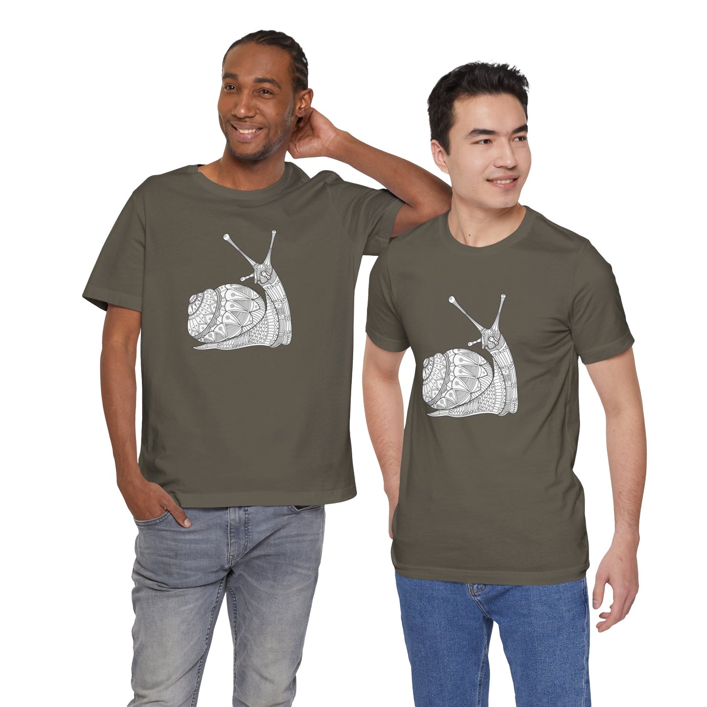 Camiseta unisex con estampado de animales 