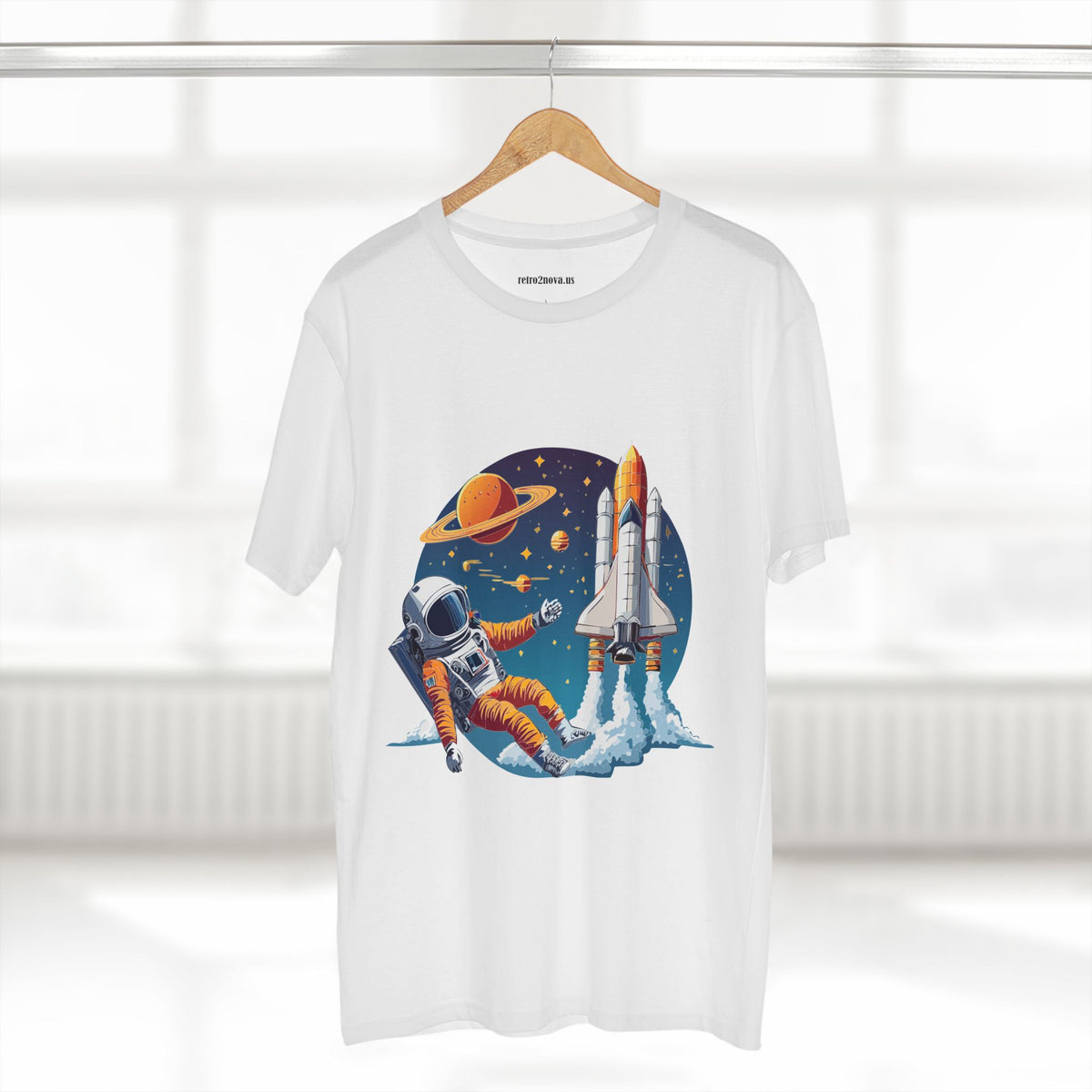 Cosmos Astronaut Graphic Tee Staple Unisex 100 Cotton Tee Shirt - CS-24
