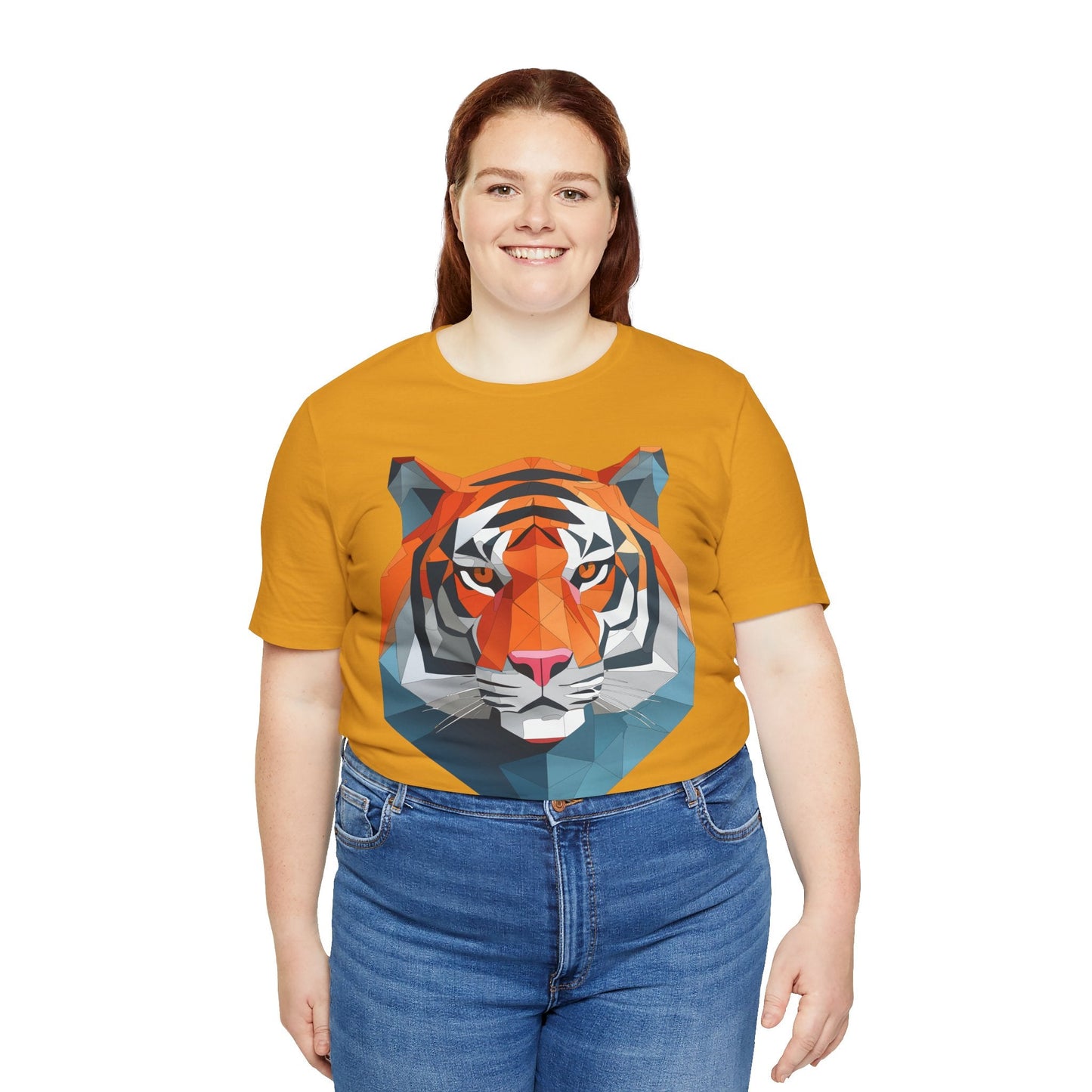 Unisex Animal Artwork Tee Shirt With Wild Animals Design For Everyday Wear And Comfort