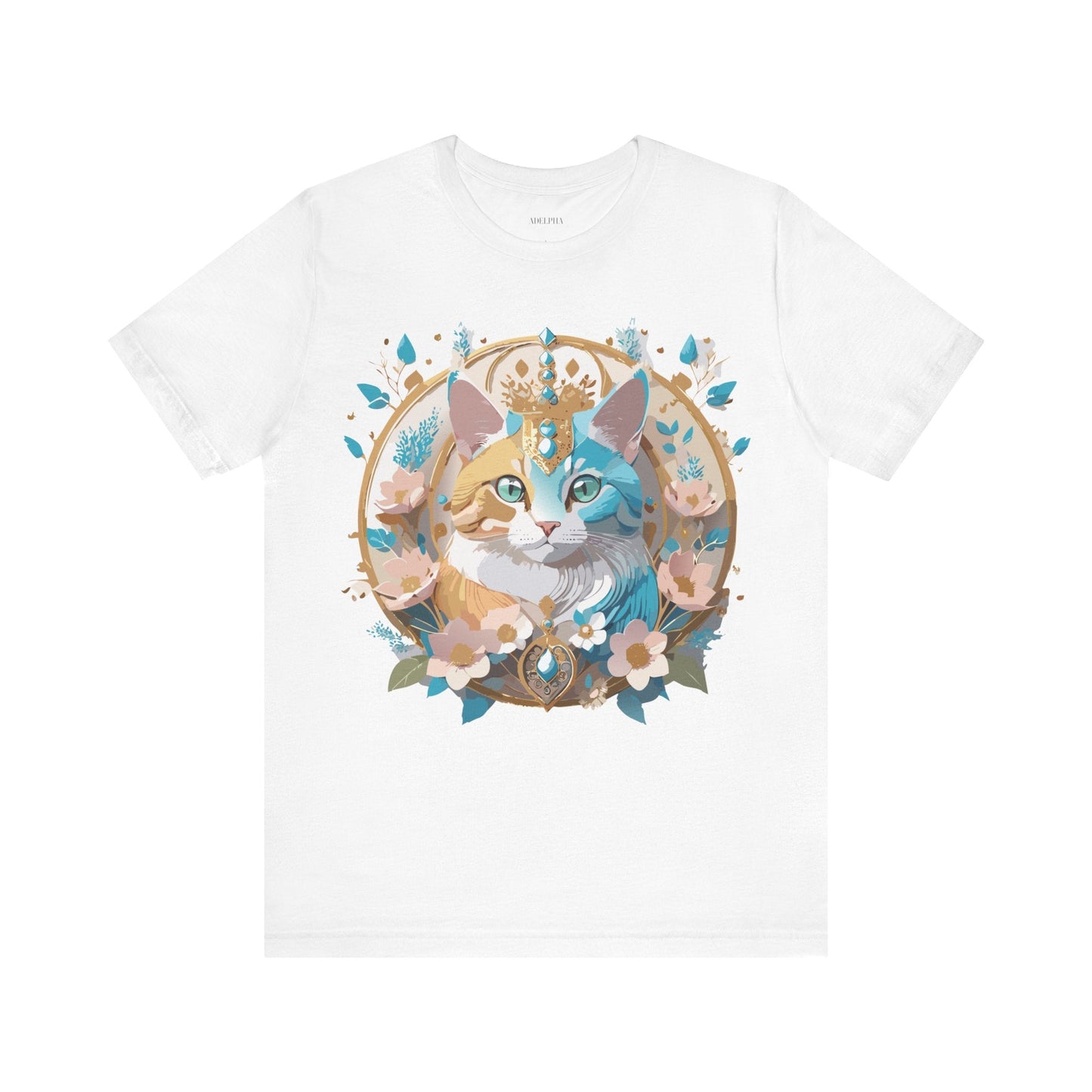 Adelpha Medallion Graphic Tee Unisex Short Sleeve Vintage Inspired Original Art Design