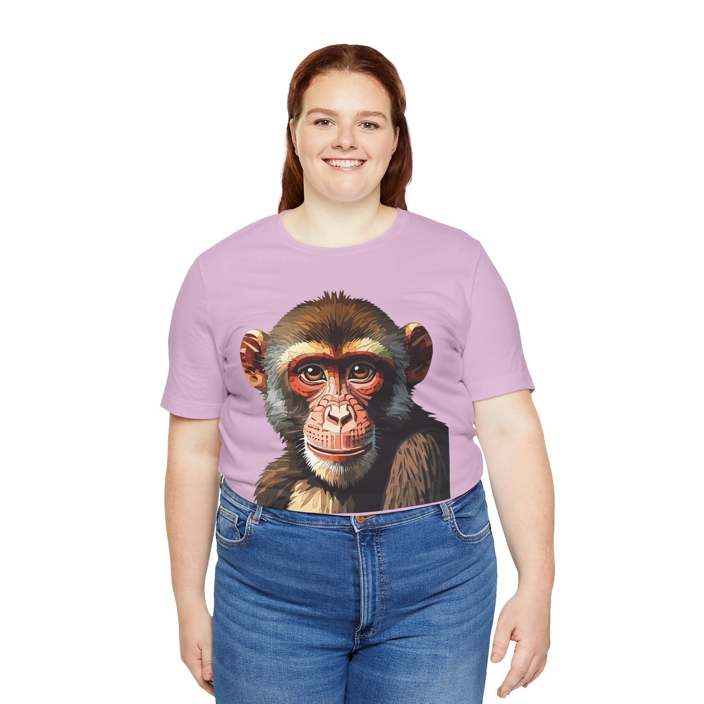 Unisex Animal Tee Shirt With Art Design Wildlife Graphic Gildan Softstyle 64000 Shirt