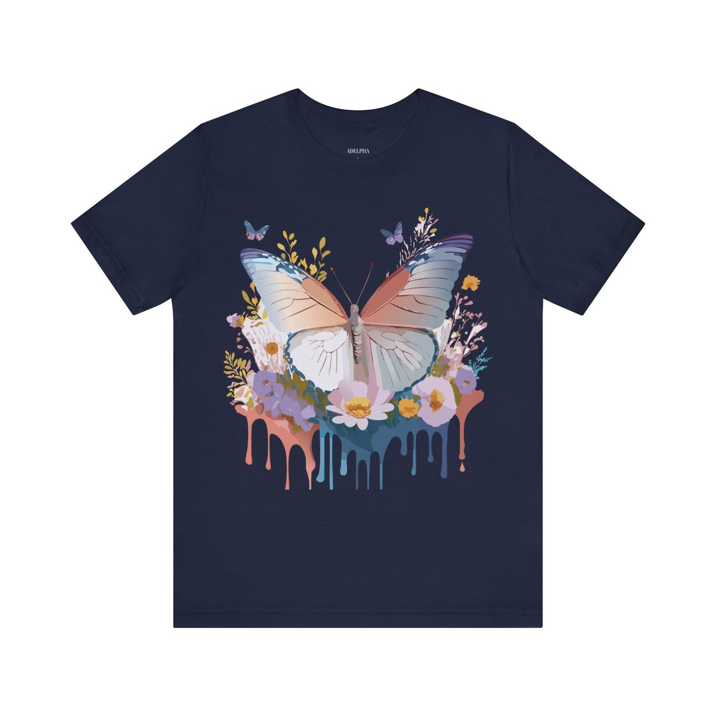 Adelpha Butterfly Graphic T Shirt Unisex Vintage Inspired Short Sleeve Tee