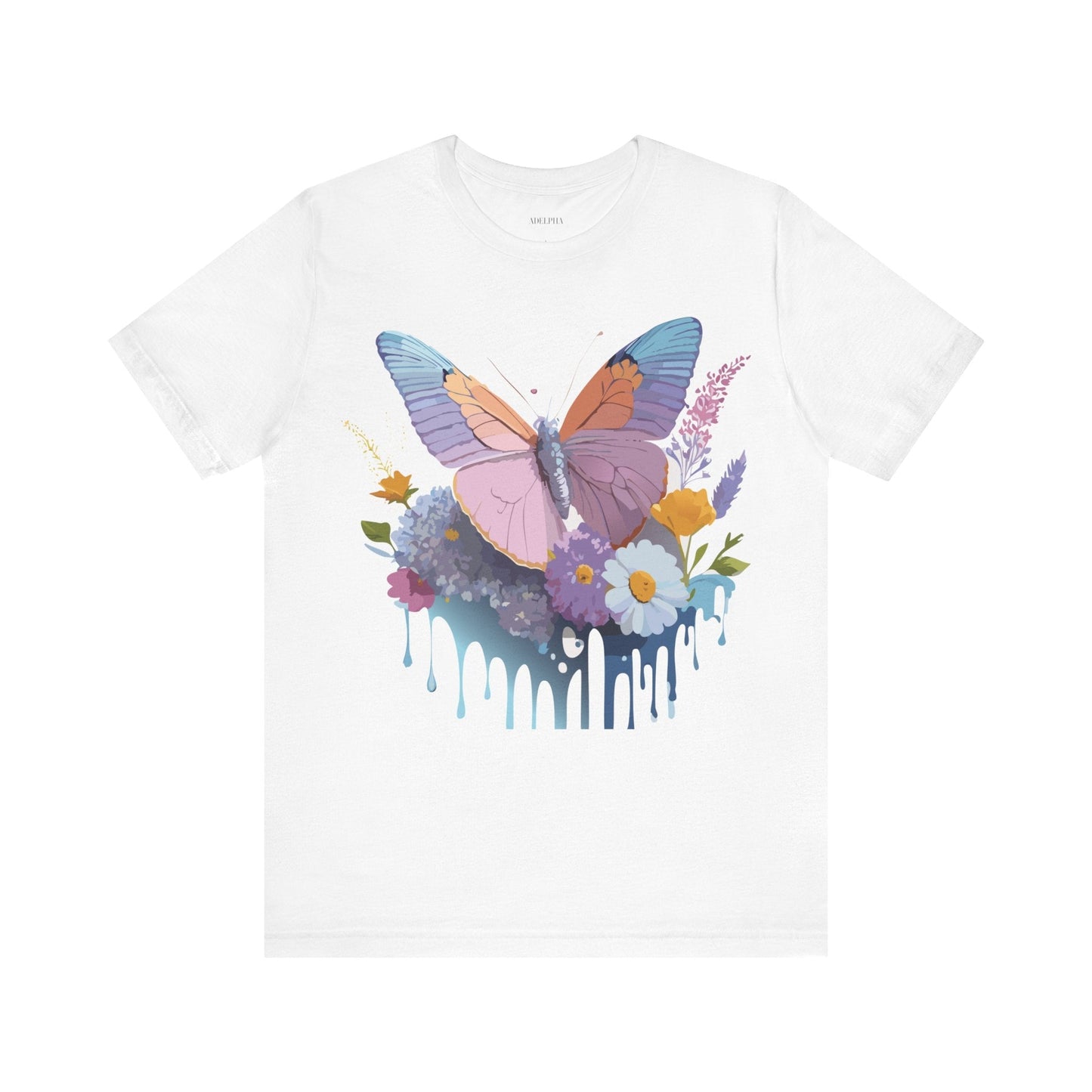 Butterfly Graphic Tee Unisex Vintage Inspired Artwork Adelpha
