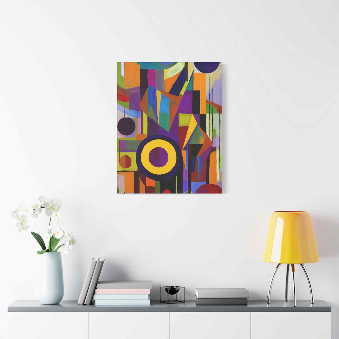 Abstract Painting Print Canvas 20x24,20x30,24x30, 24x32,24x36,30x40, 32x48,36x48,40x60 Pine-Wood Inner Frame ABS-2