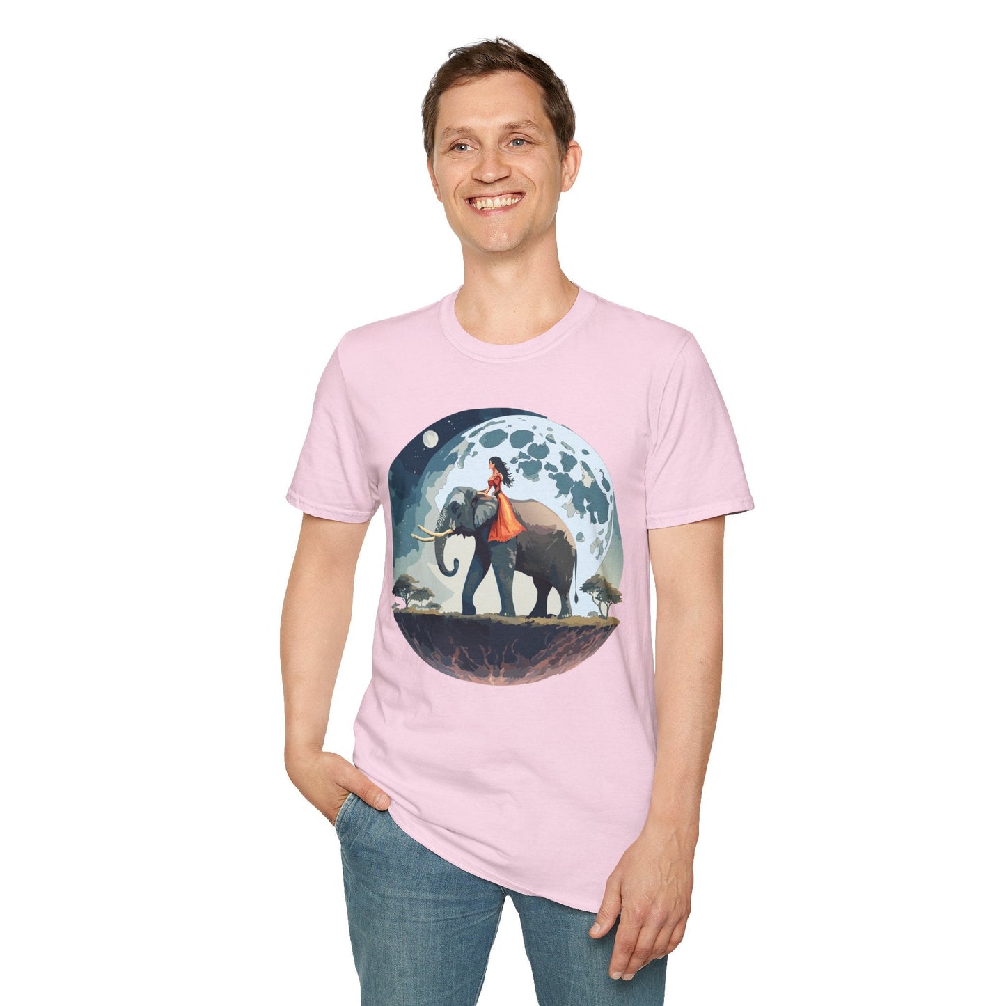 Womens Graphic T Shirt Art Design Tee SoftStyle Gildan 64000 100 Percent Ring Spun Cotton Comfort