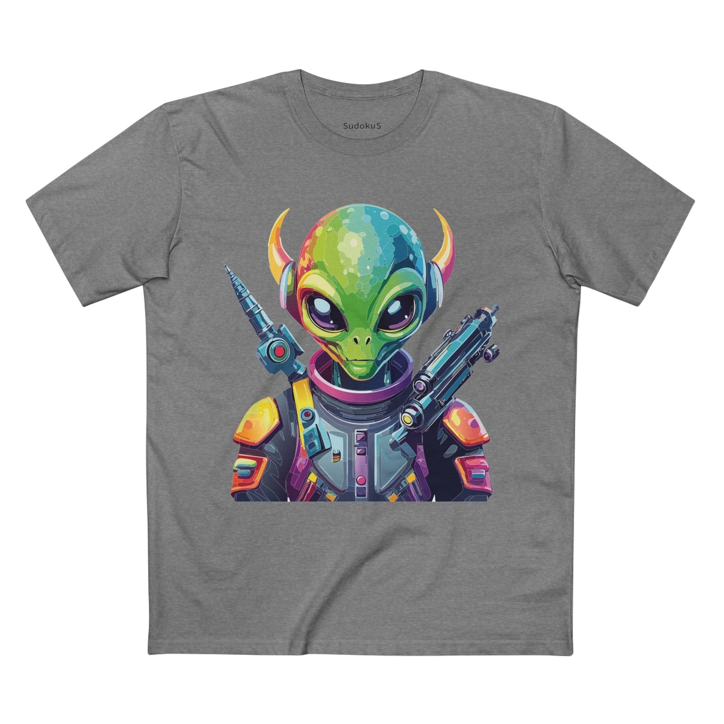 Aliens Graphic Unisex 100 Cotton Staple Tee 61