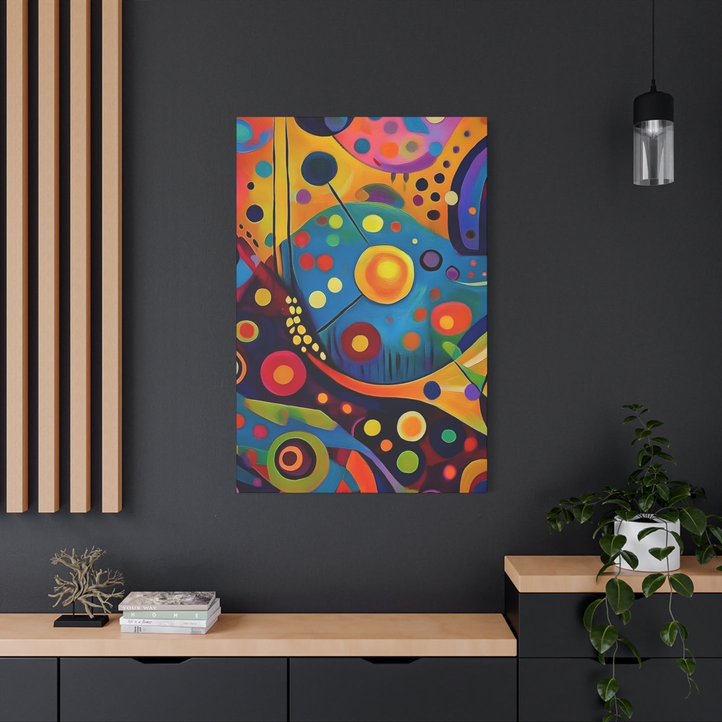 Abstract Oil Painting Print Canvas 20x24,20x30,24x30 24x32,24x36,30x40 32x48,36x48,40x60 Pine-Wood Inner Frame ABS-124