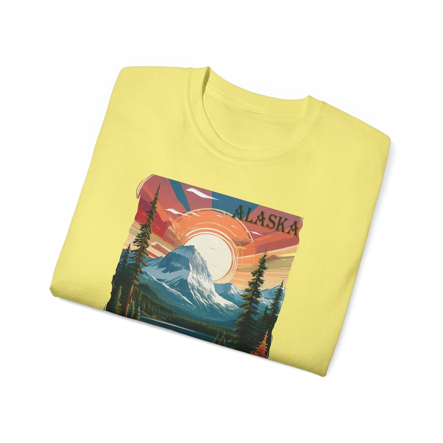 Alaska Graphic Unisex Cotton T‑Shirt 4