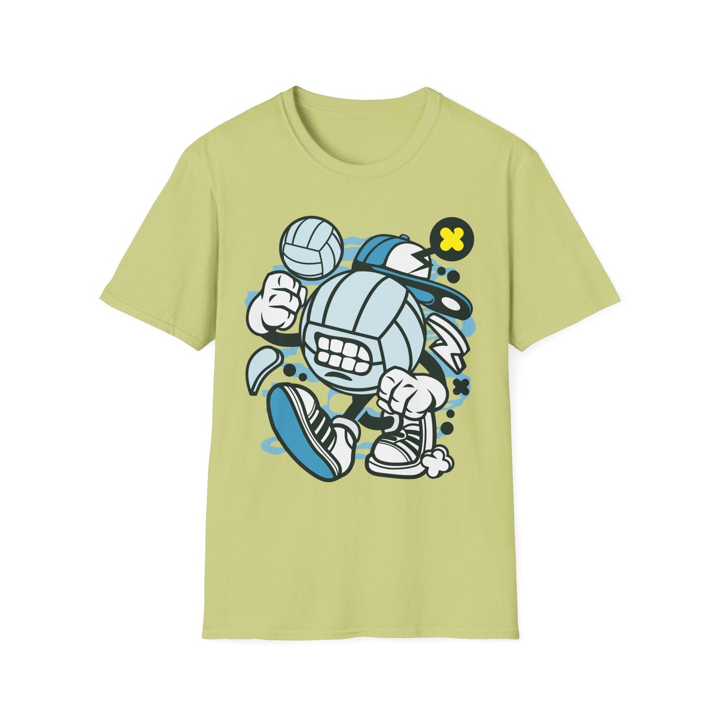 Unisex Cartoon T Shirt Animation Tee Funny Design Gildan Softstyle 64000 100 Percent Cotton