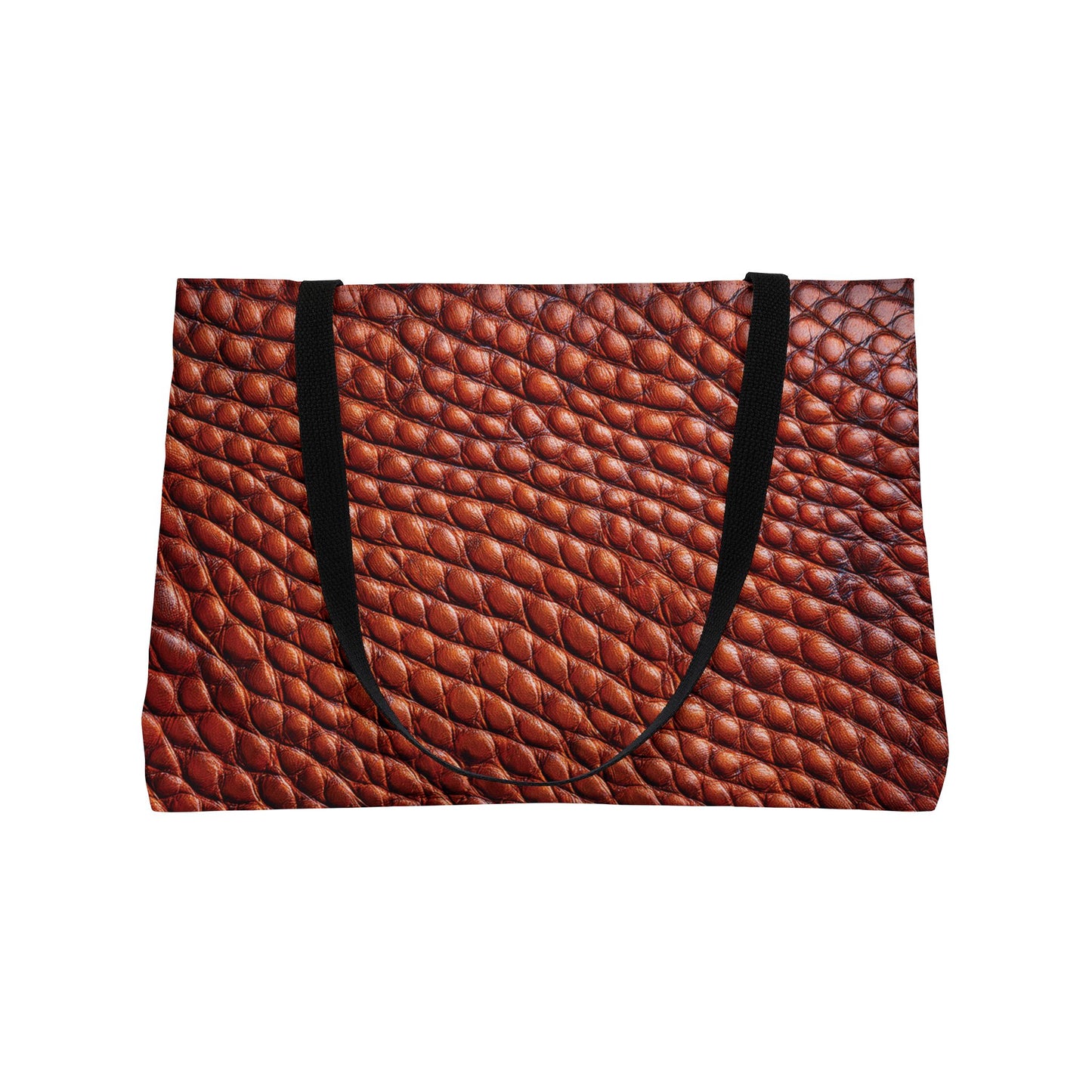 Leather Print Big Bag High-Quality 100% Spun Poly 24x13 Canvas Art Bag L-4