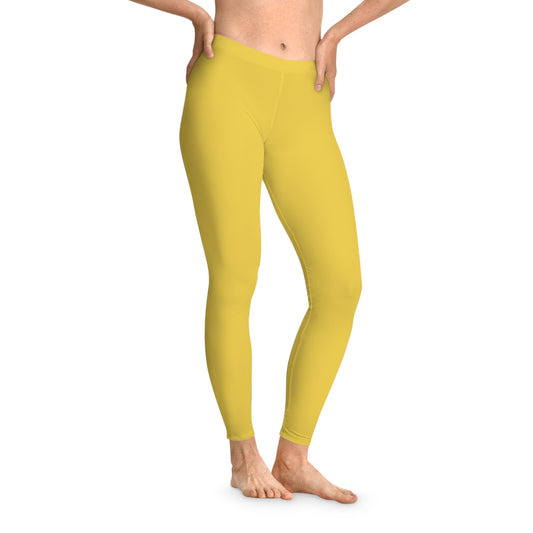 Yellow Color Leggings, Yellow Leggings 3