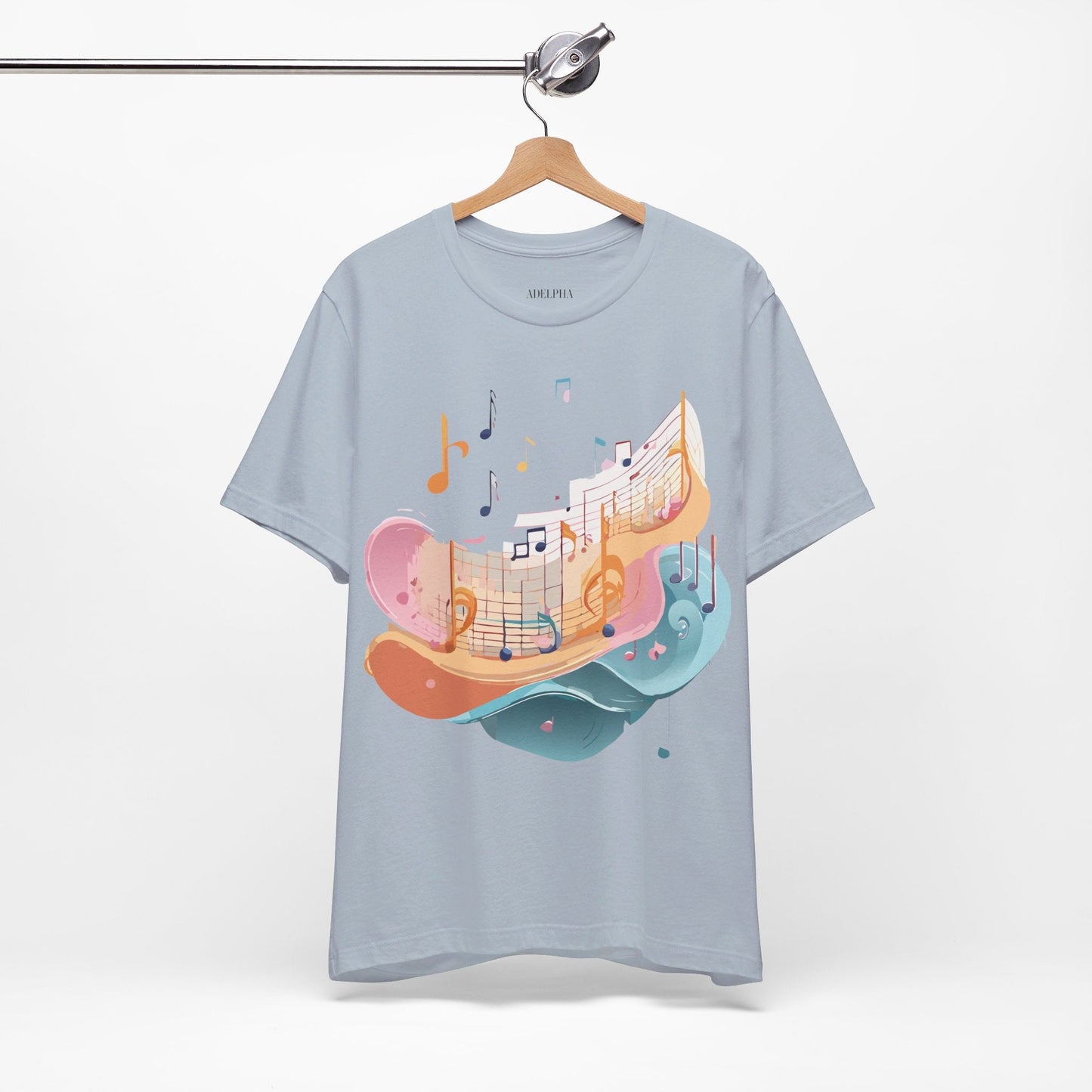 Adelpha Graphic Tee Unisex Jersey Short Sleeve Vintage Inspired Artwork Music T Shirt Casual Wear