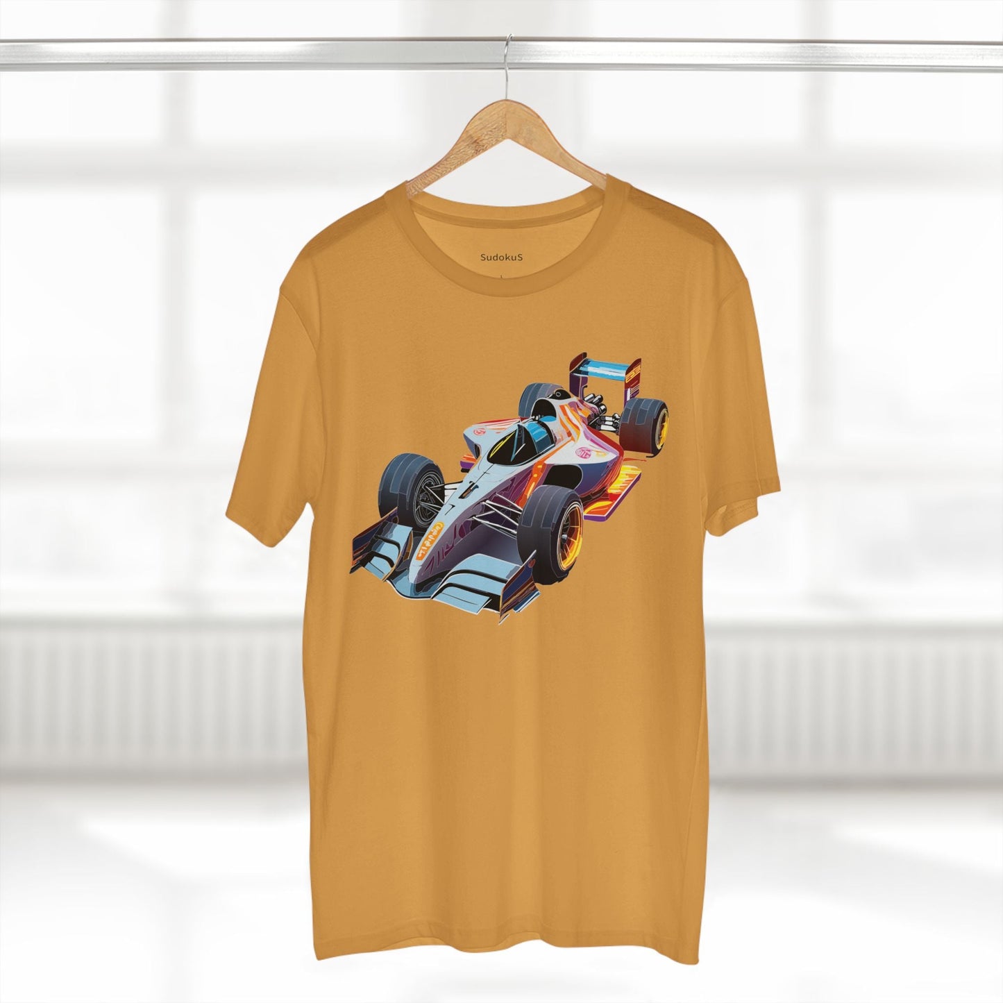Car Graphic Unisex 100 Cotton Staple Tee 11
