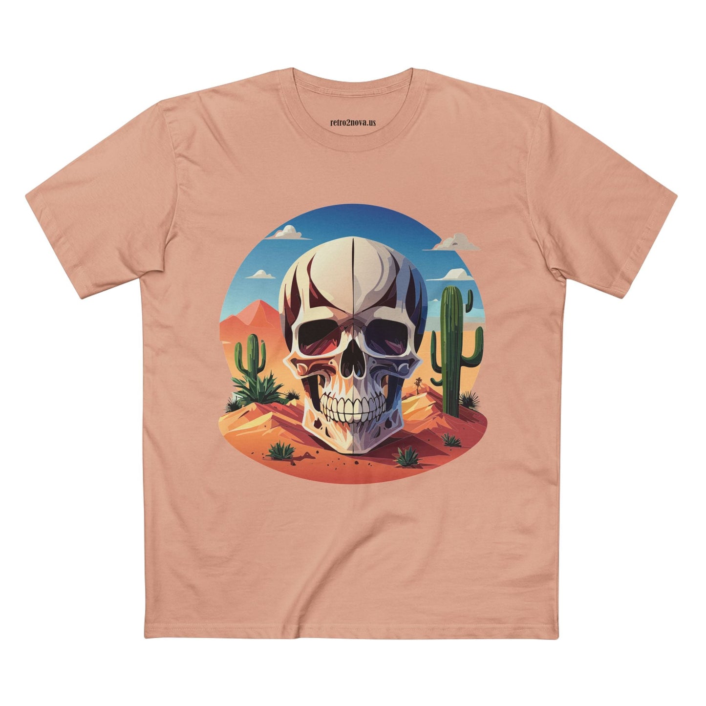 Skull Shirt Unisex Skeleton Tee Premium Cotton With Original Art By Retro2Nova Official