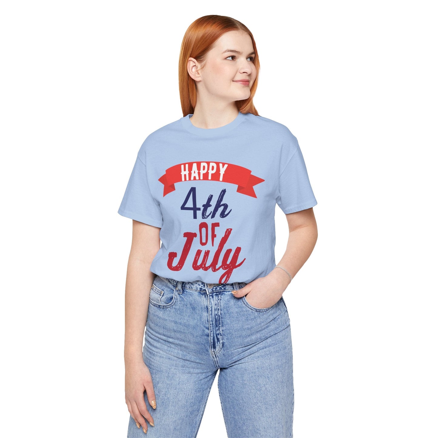 Independence Day Graphic Unisex Cotton T-Shirt 012