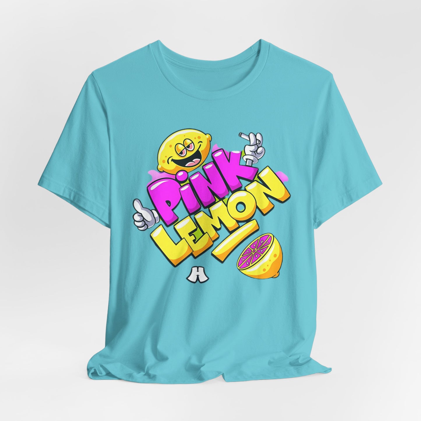 Lemon Graphic Tee, Graphic T-Shirt, Funny Lemon Shirt, Cute Cartoon Tees, Art T-Shirt, Art Design Tees