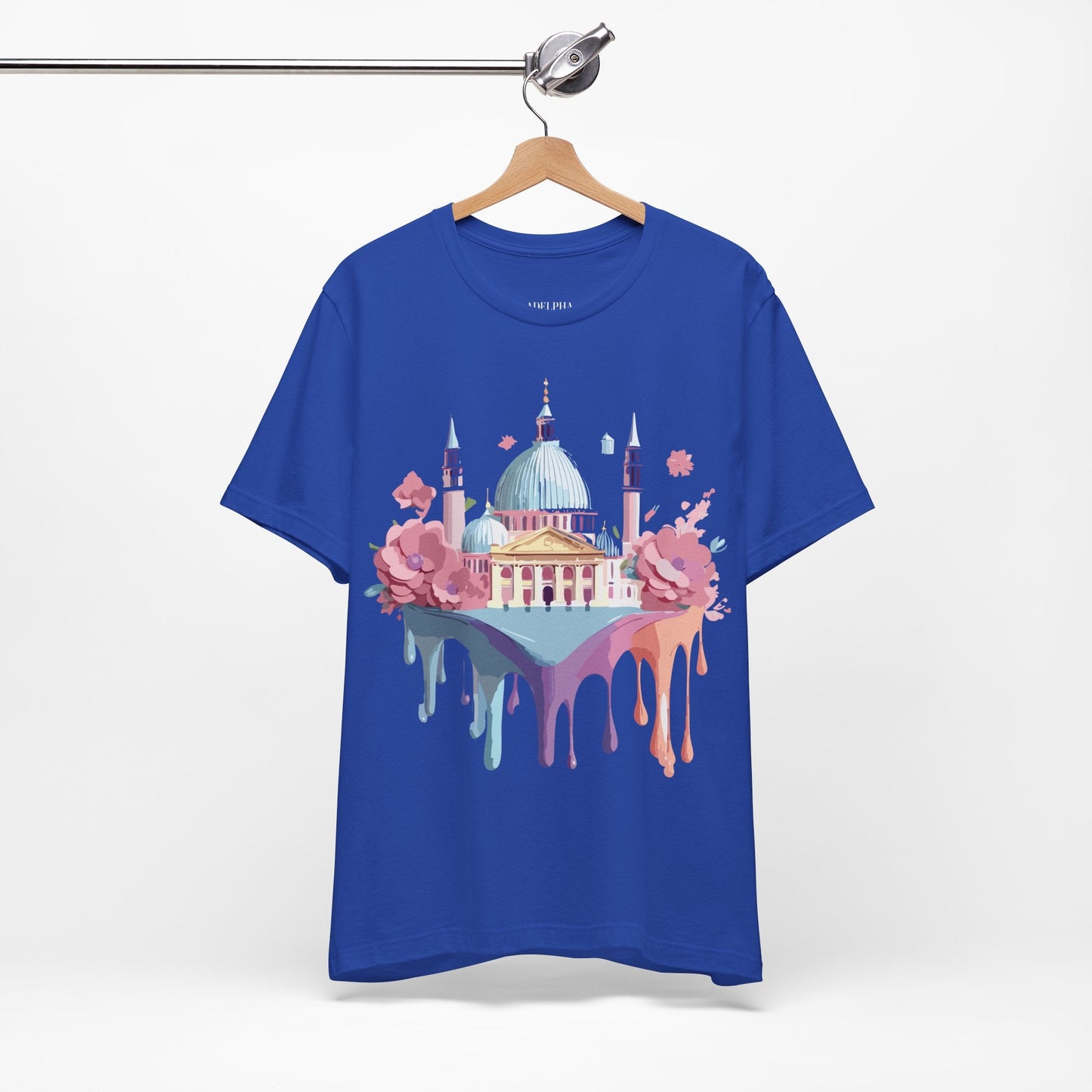 Venice Tourist Shirt Unisex Graphic Tee With Vintage Inspired Adelpha Artwork For Everyday Wear